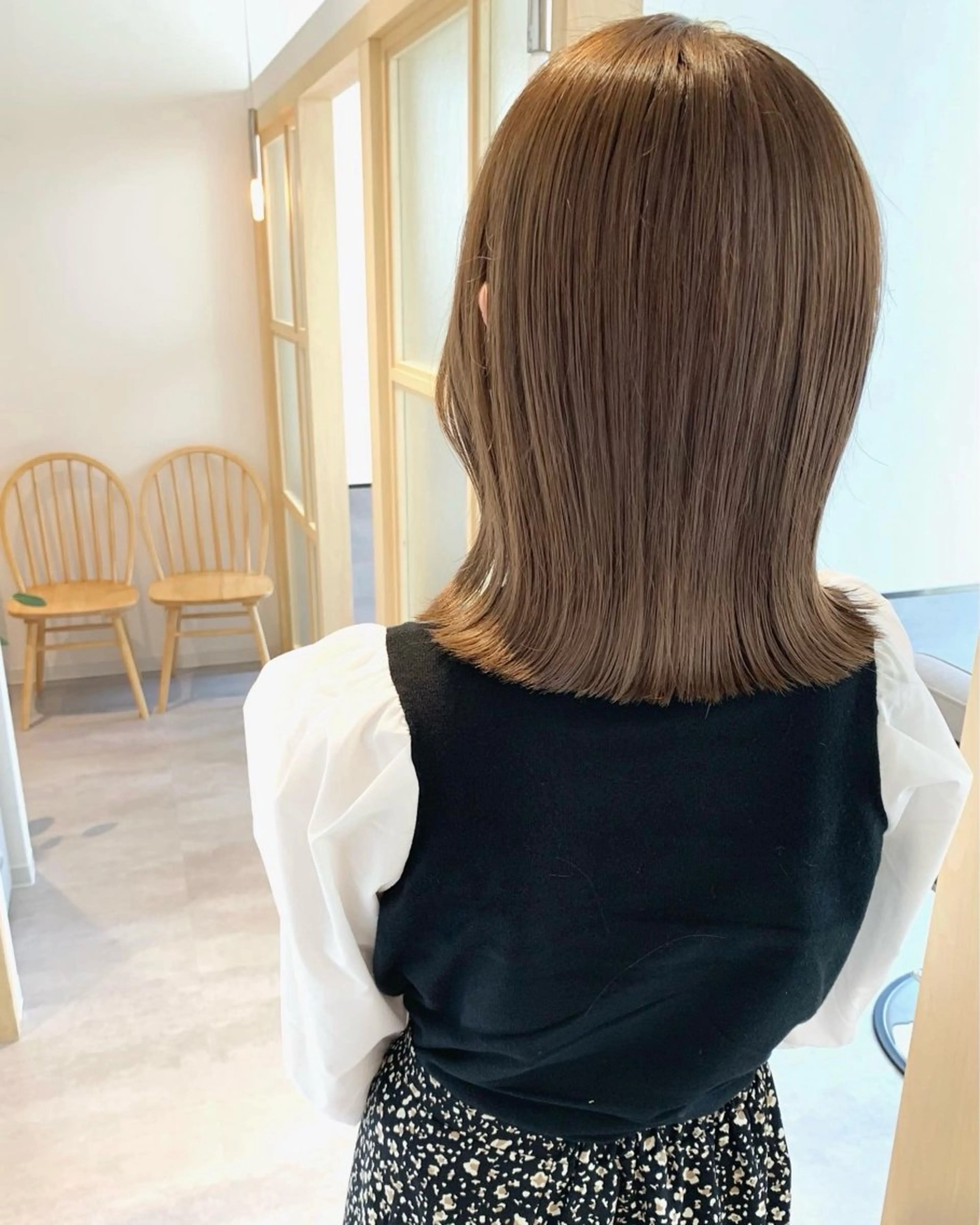 【低ダメージなブリーチ施術で透明感カラーに✨】ダブルカラー＆毛髪クレンジング＆トリートメントの写真