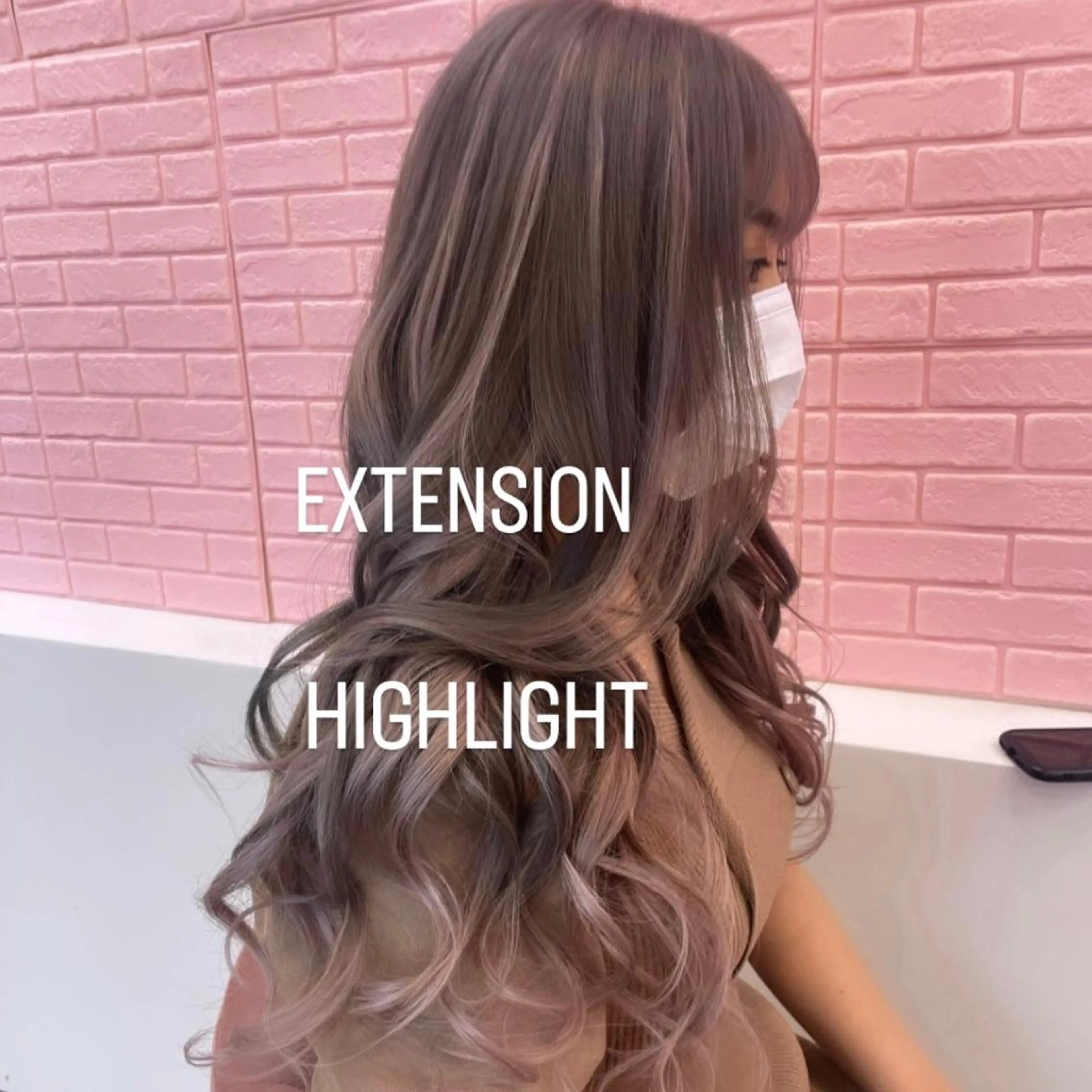 ロング カラー ヘアカラー エクステ エクステ🩵ブリーチ 韓国ヘア🩵KAEのヘアスタイル