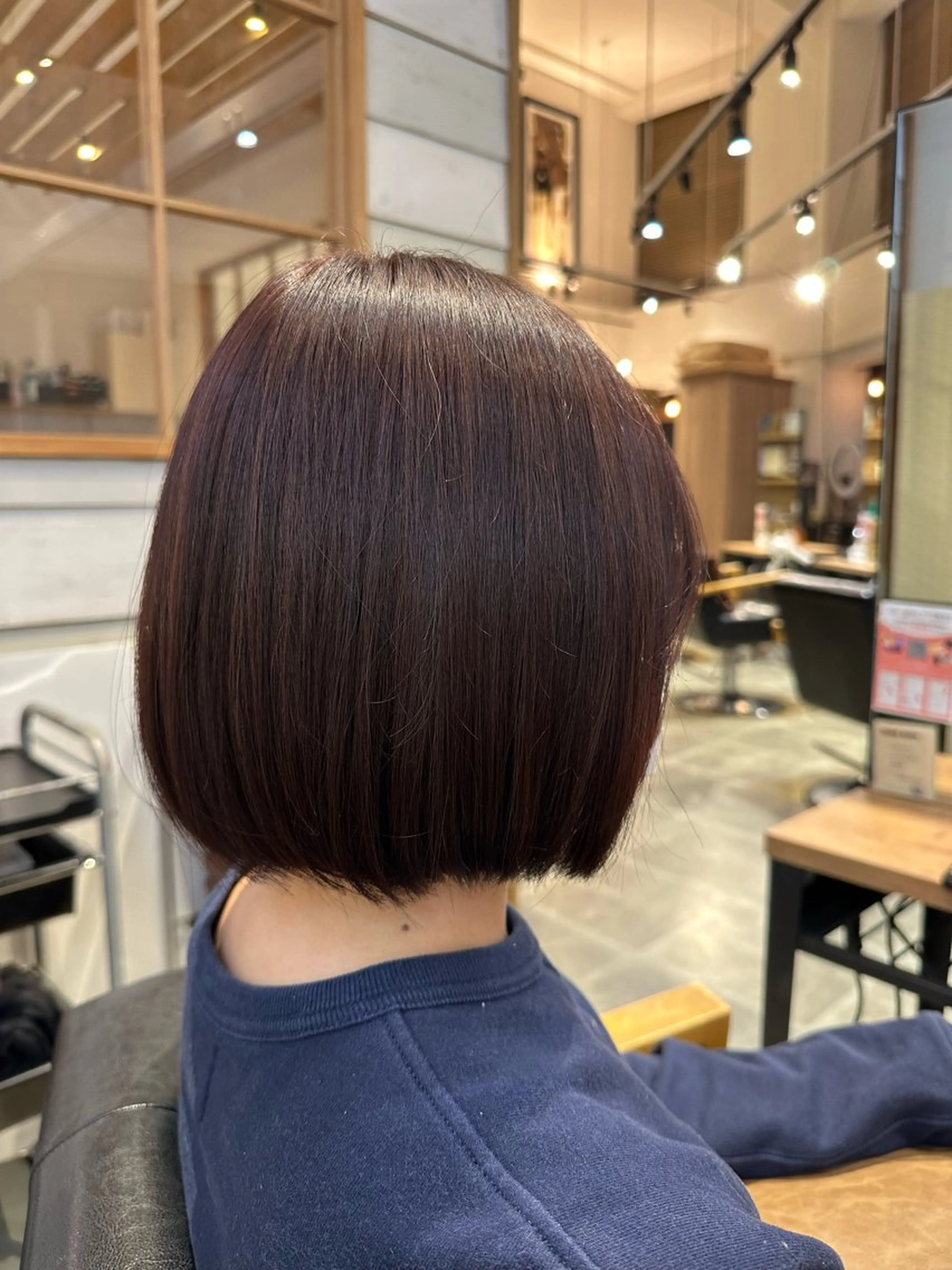 ショート ラベンダーブラウン La bonheur hair reve 池袋店所属・🐈‍⬛ マナカ🐈‍⬛のヘアスタイル
