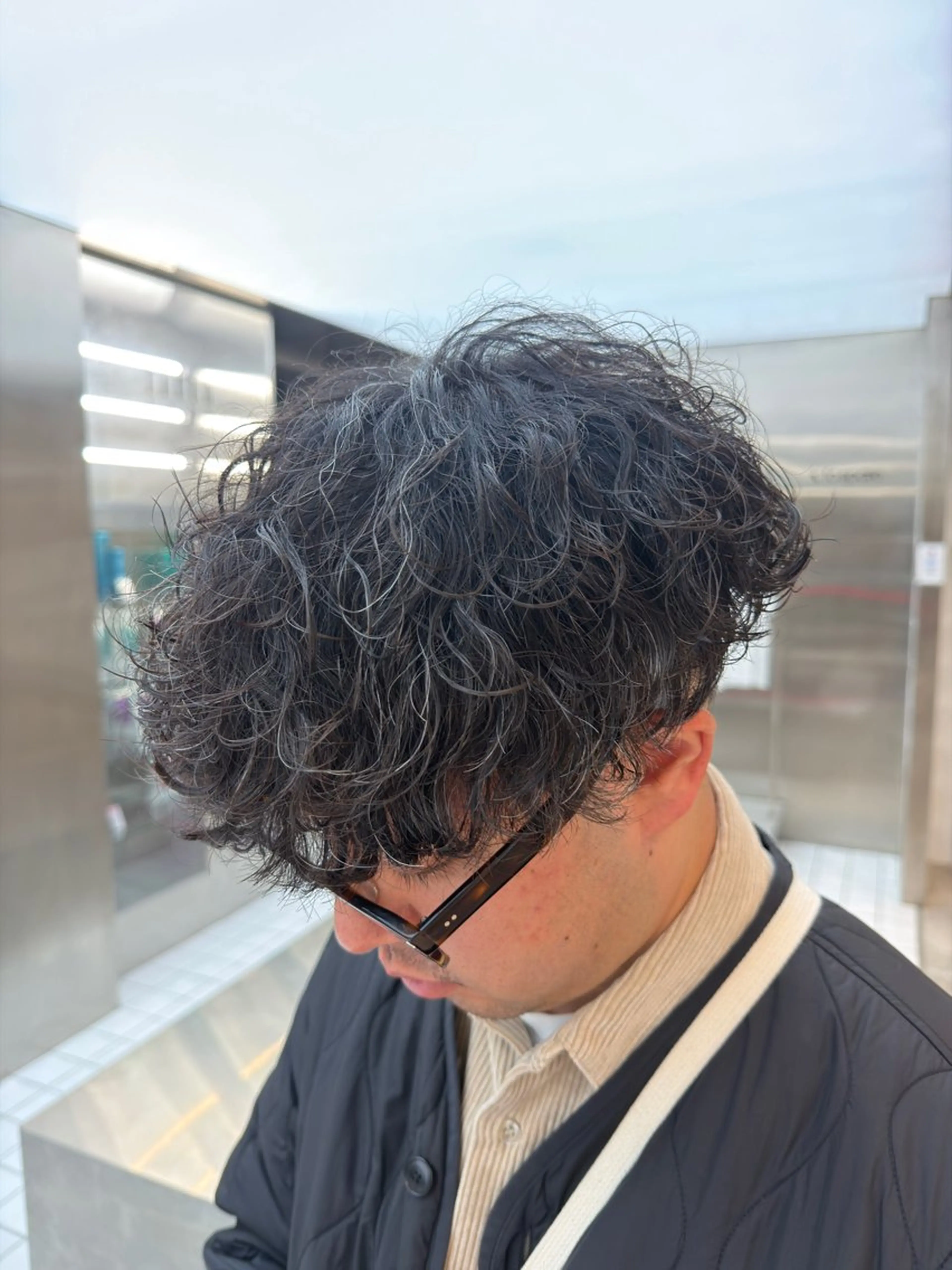 ショート パーマ カット パーマ fifth 児玉達哉 当日予約🙆のヘアスタイル