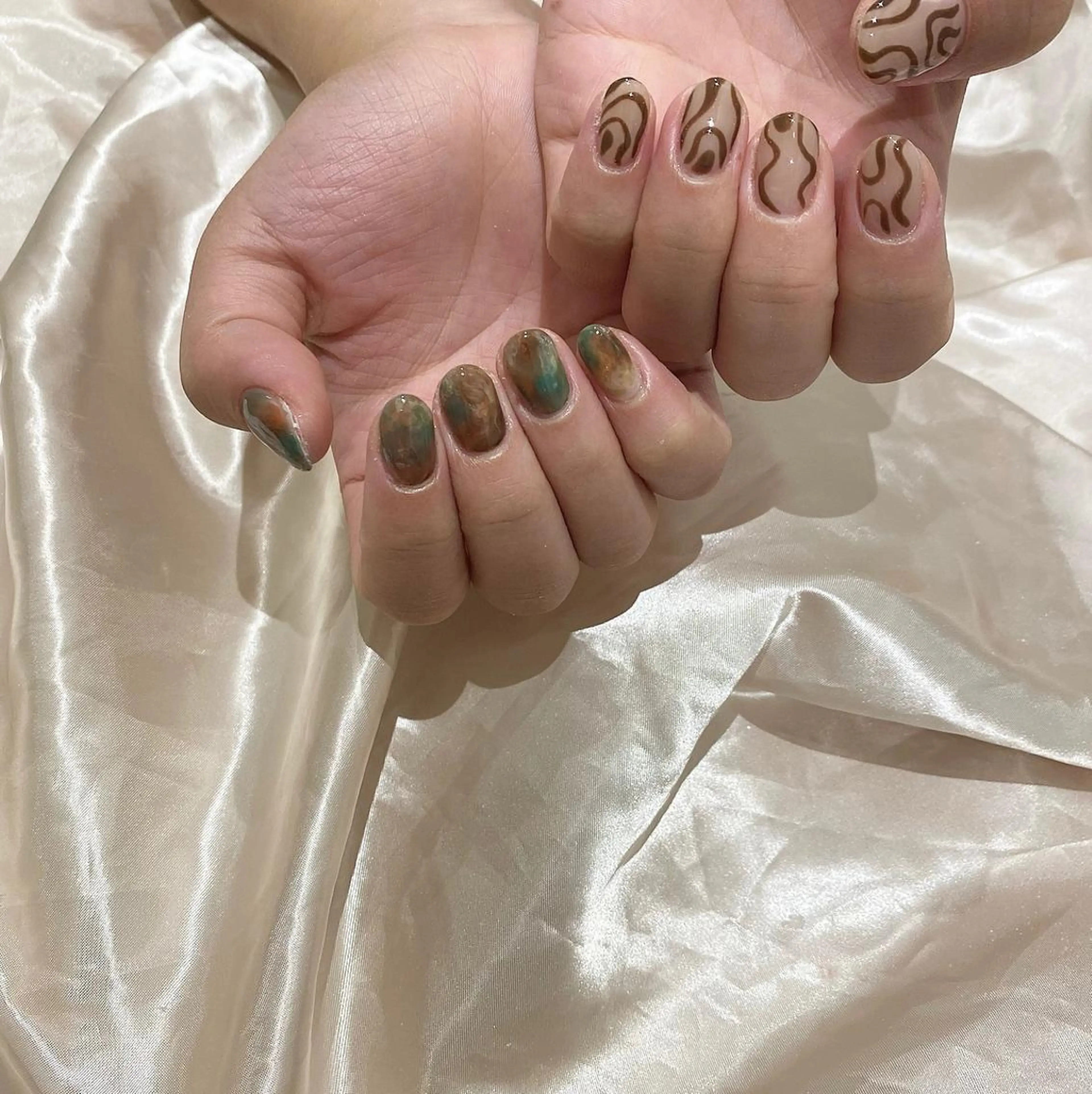 ネイル ハンドネイル Mitsunaka rieのネイルデザイン