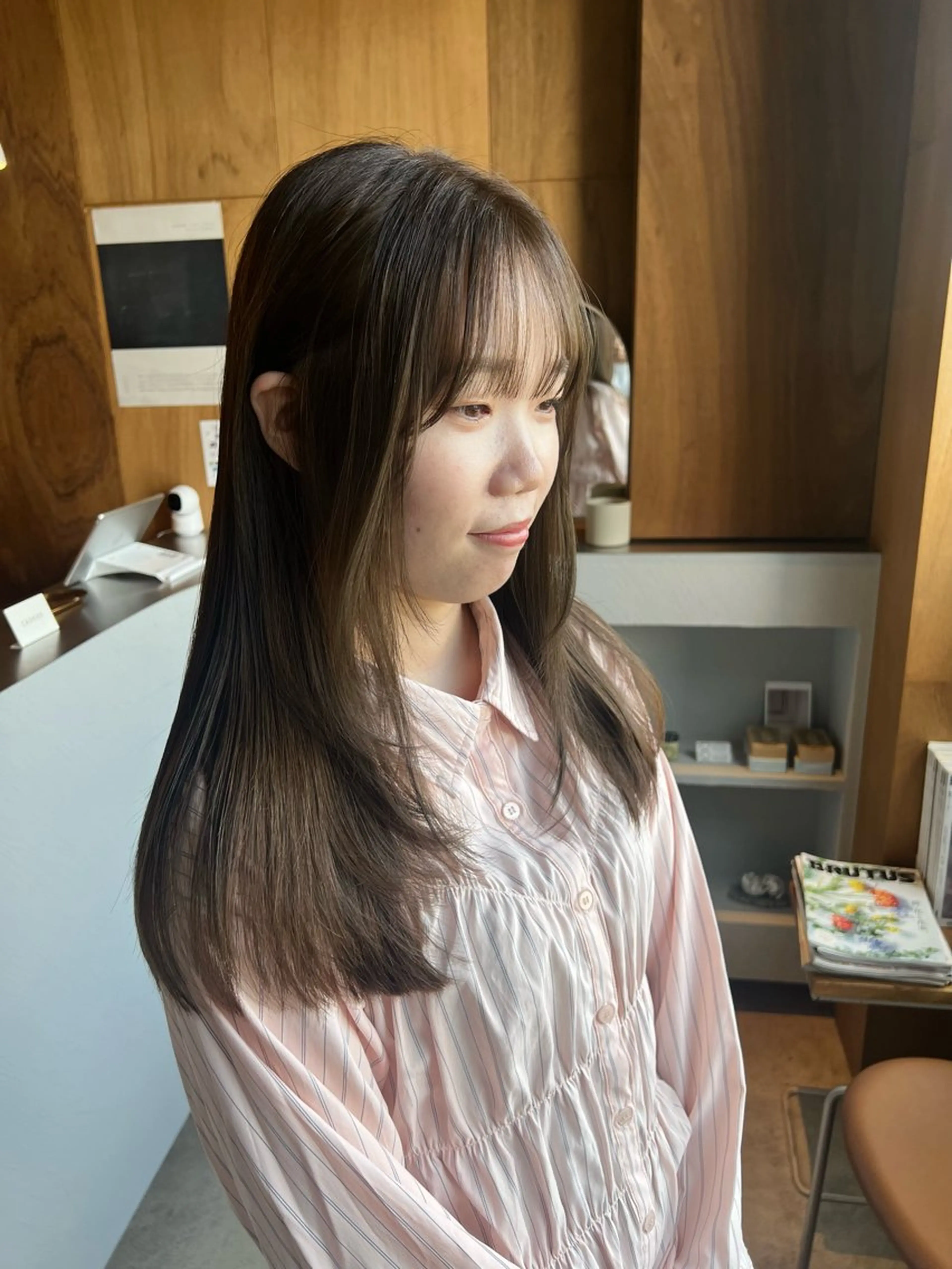 セミロング レイヤーカット duft. cocoroのヘアスタイル