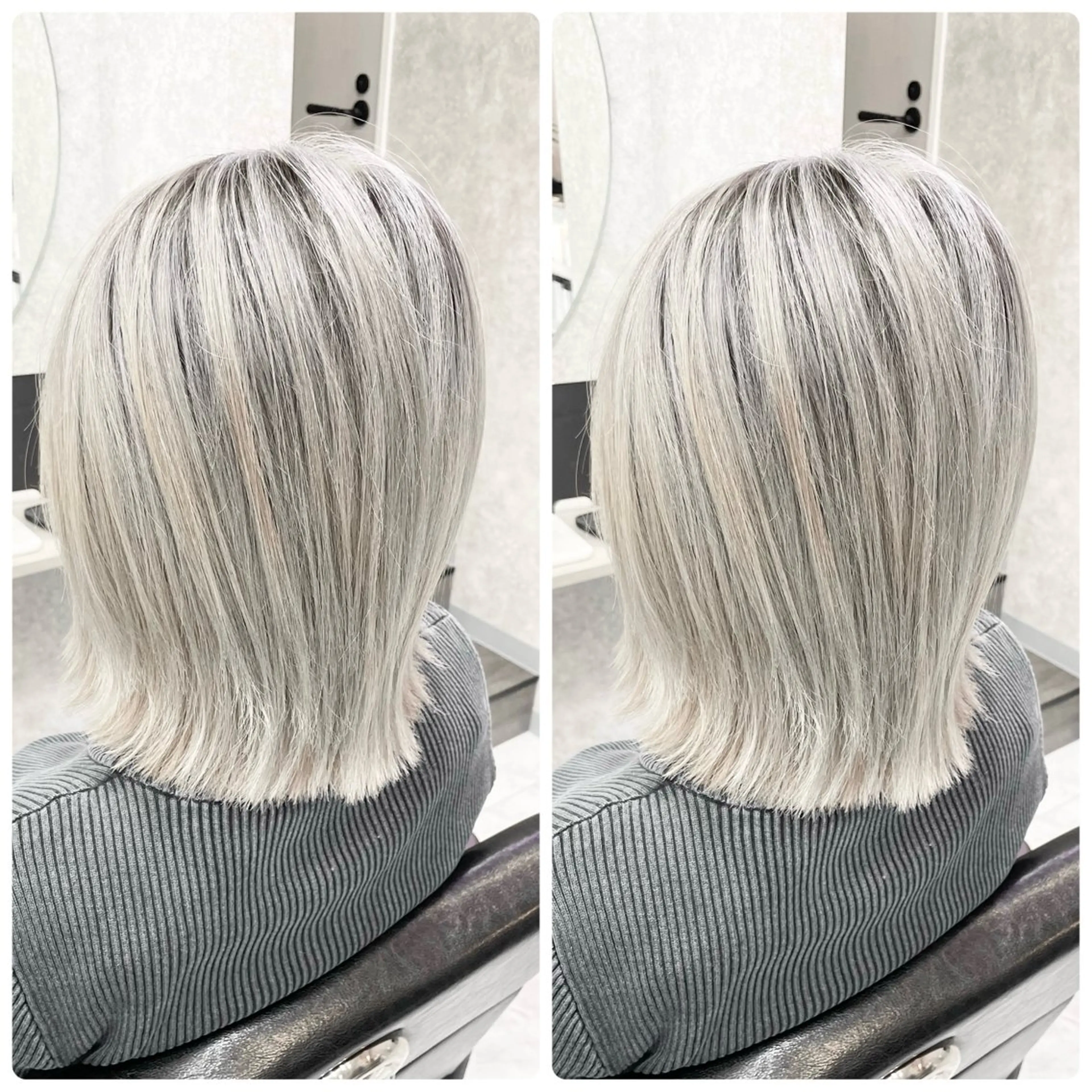 ショート 🦋ハイトーン🦋 石山 希理🦋のヘアスタイル