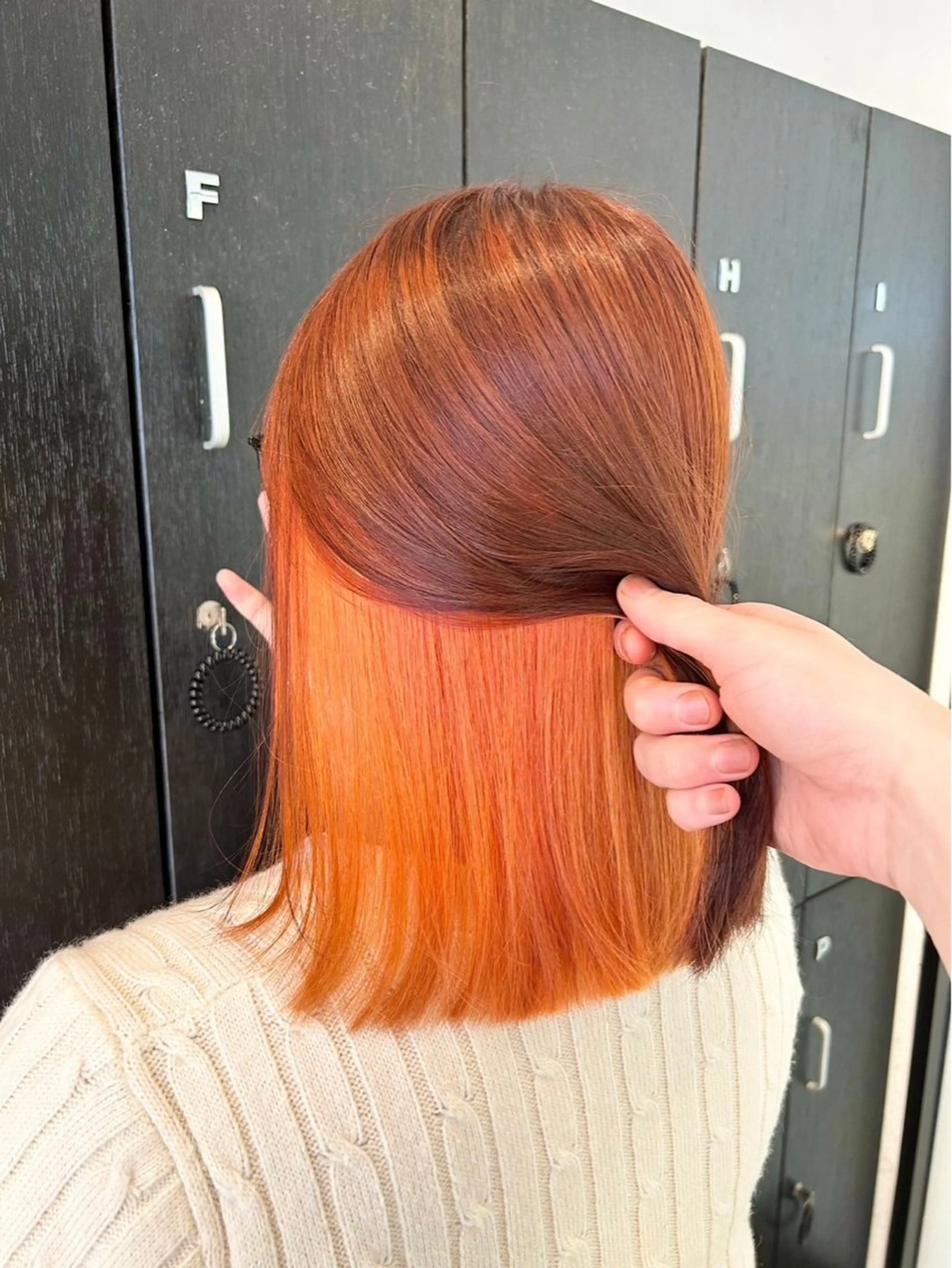 ミディアム カラー ブリーチカラー特化 ✨️永井諒のヘアスタイル