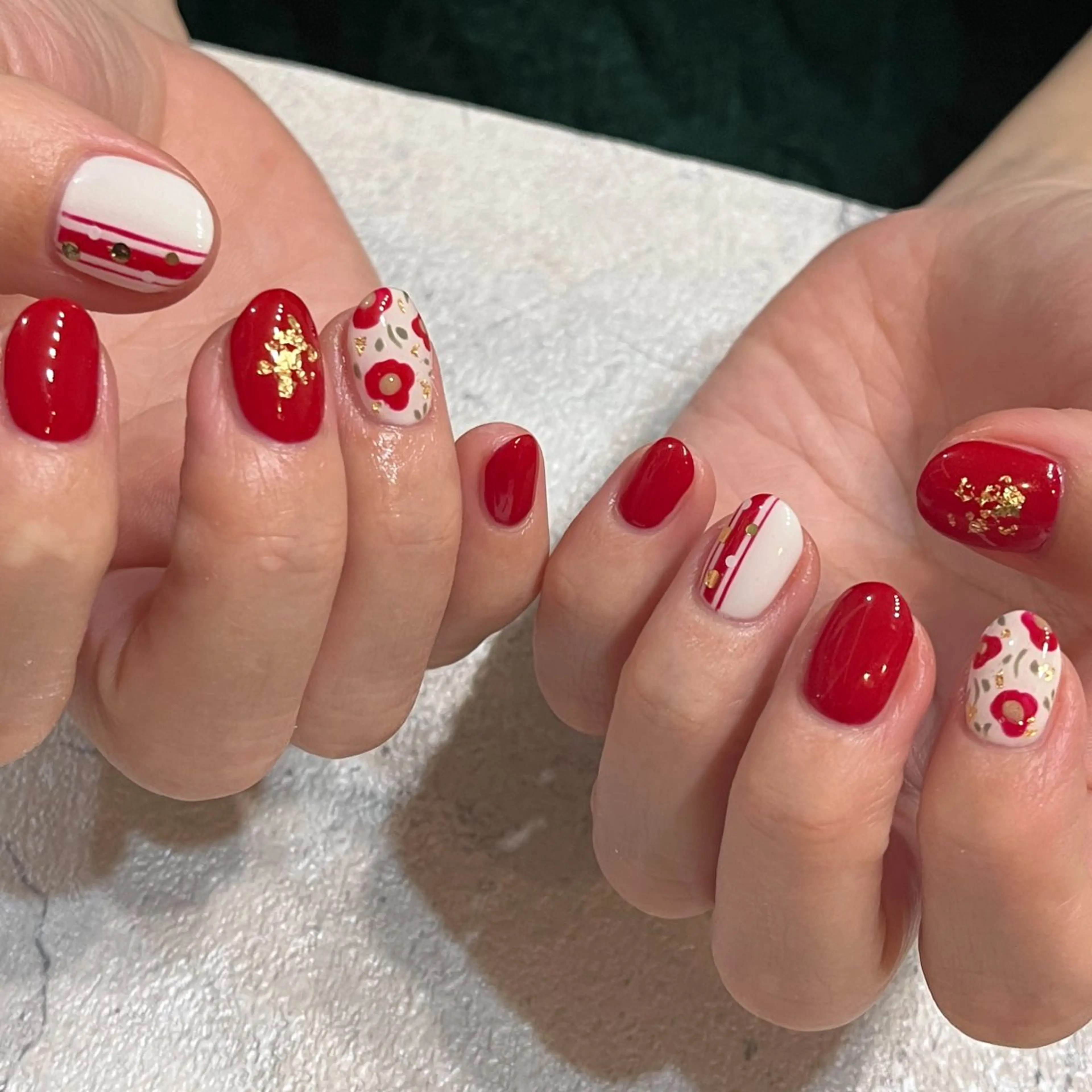 ネイル ハンドネイル 黒沢 直子のネイルデザイン