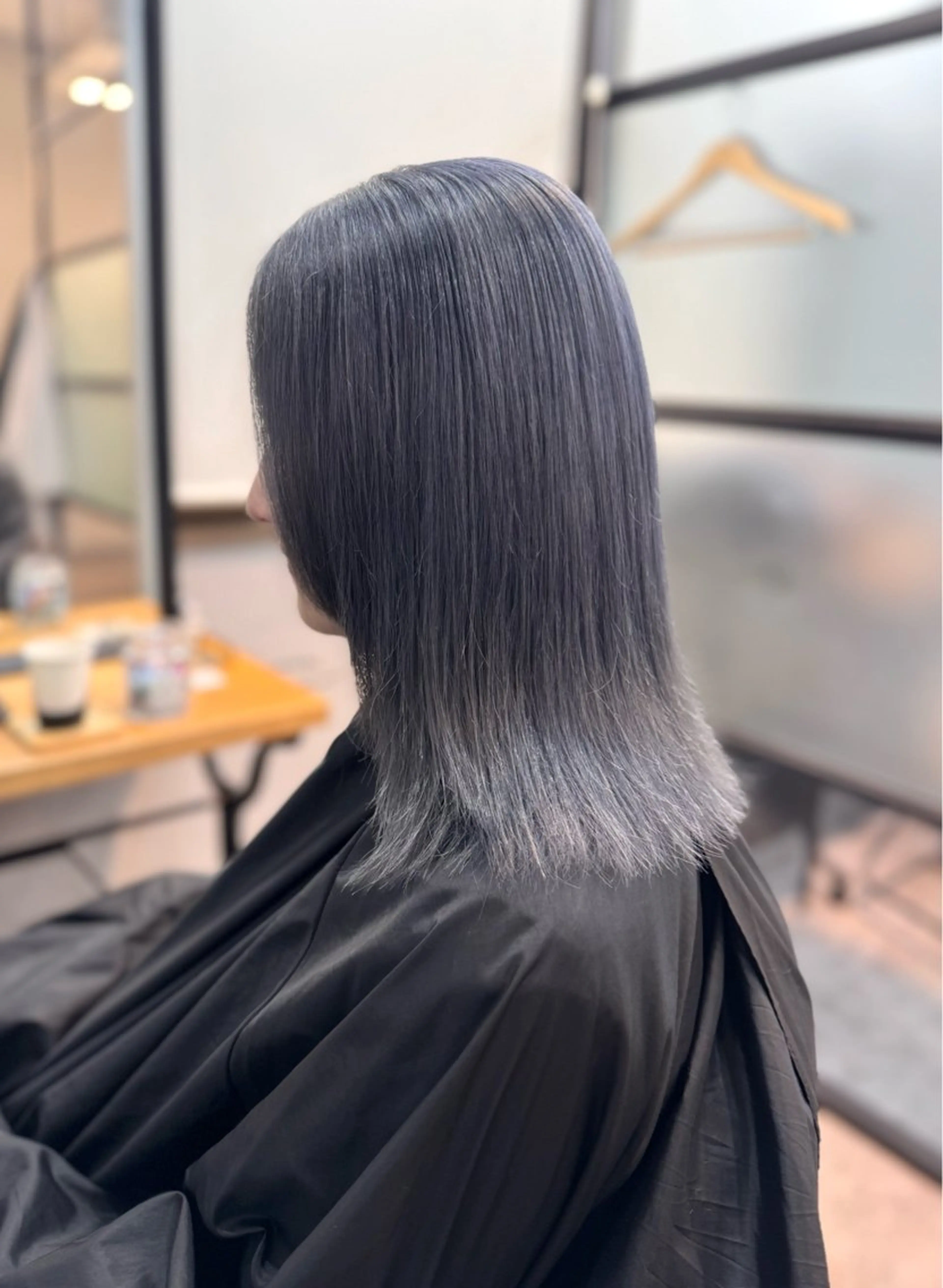 セミロング カット ヘアカラー トリートメント ブリーチ／デザイン／ 🫟Rurika🫟のヘアスタイル