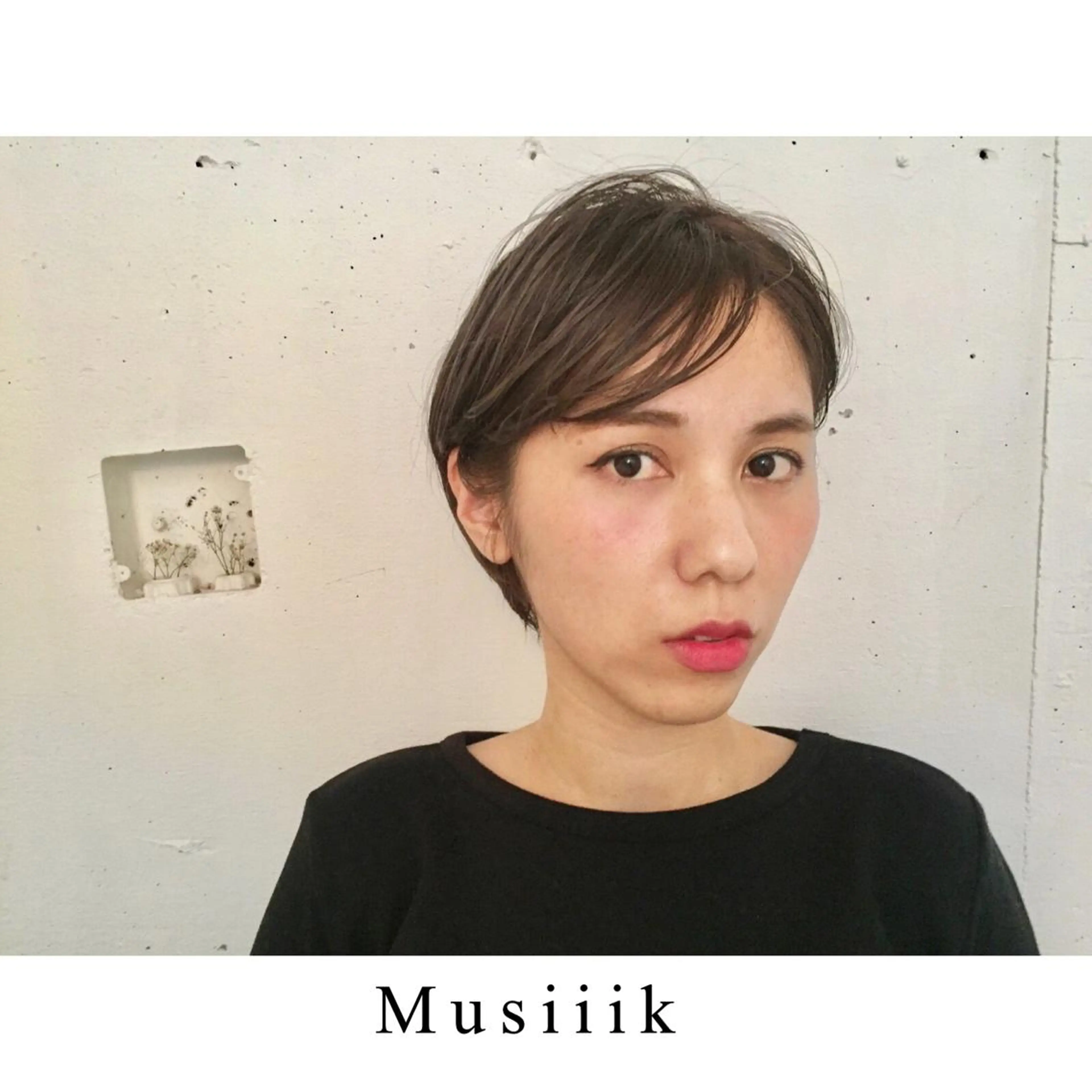 ショート カラー 透明感カラー ショートヘア Musiiik hairのヘアスタイル