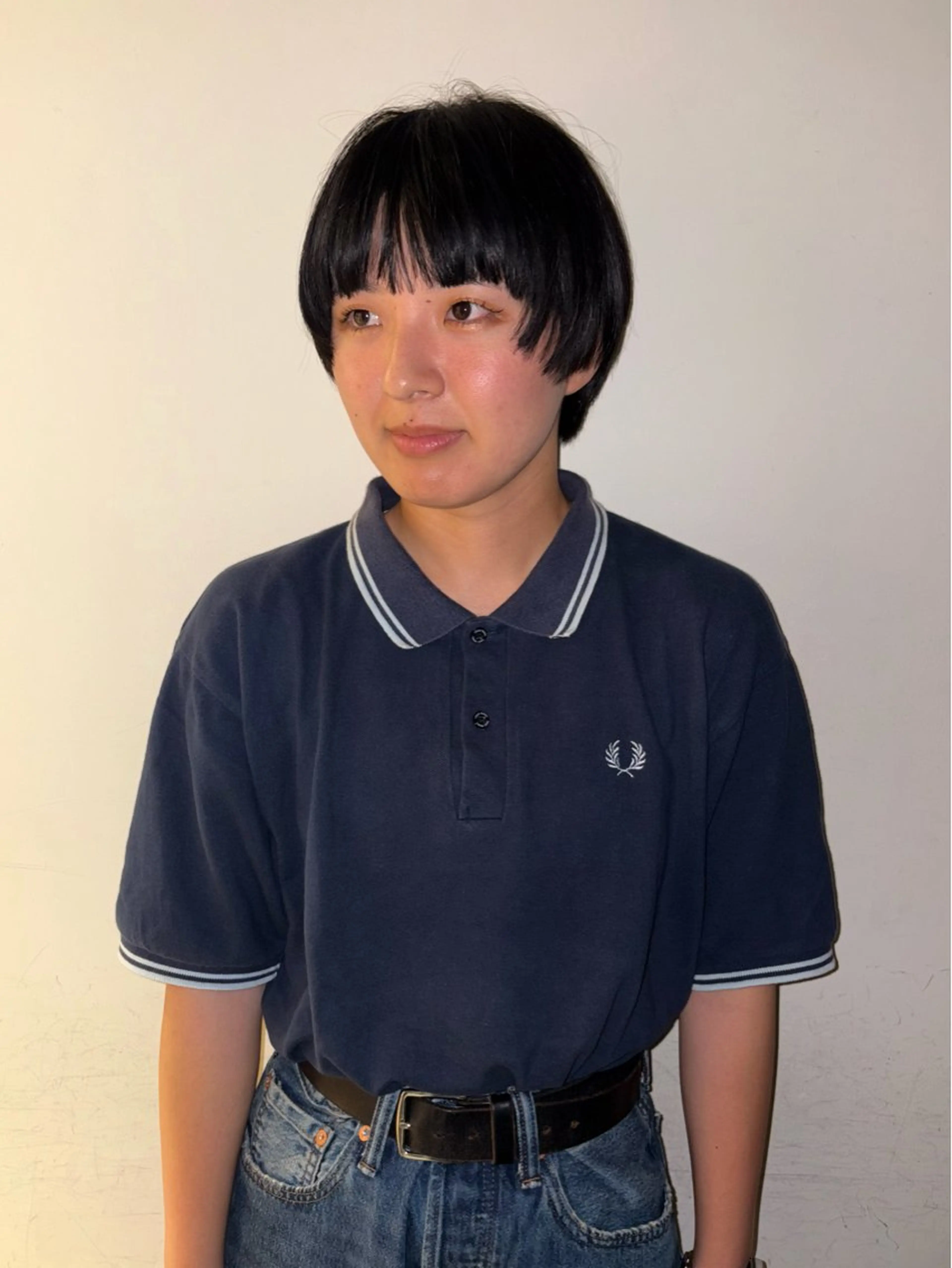 ショート ボブ 顔まわりレイヤー 髪質改善 レイヤーカット トリートメント カット MARI ｟津田沼駅｠のヘアスタイル