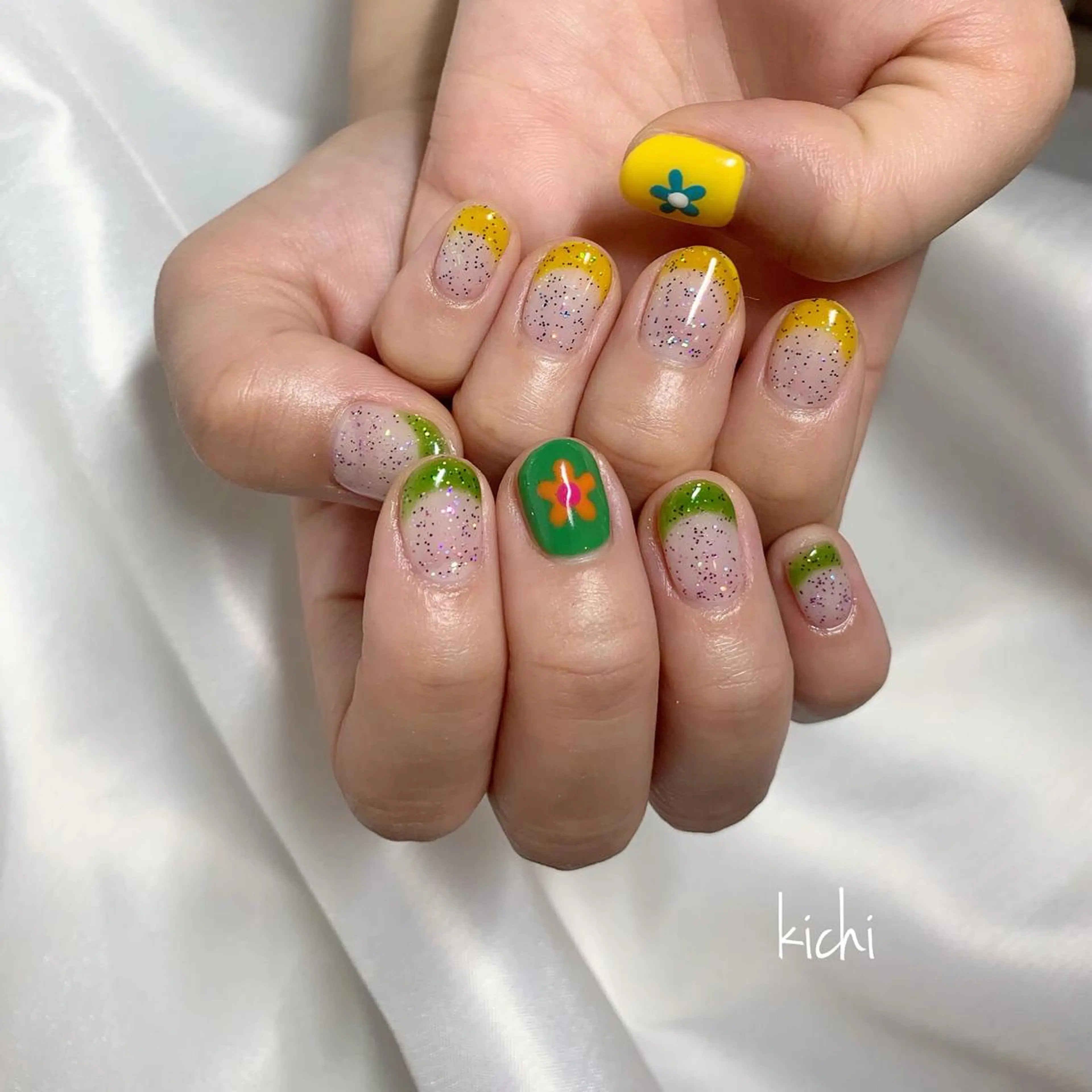 ネイル kichi･:* みじゅのネイルデザイン