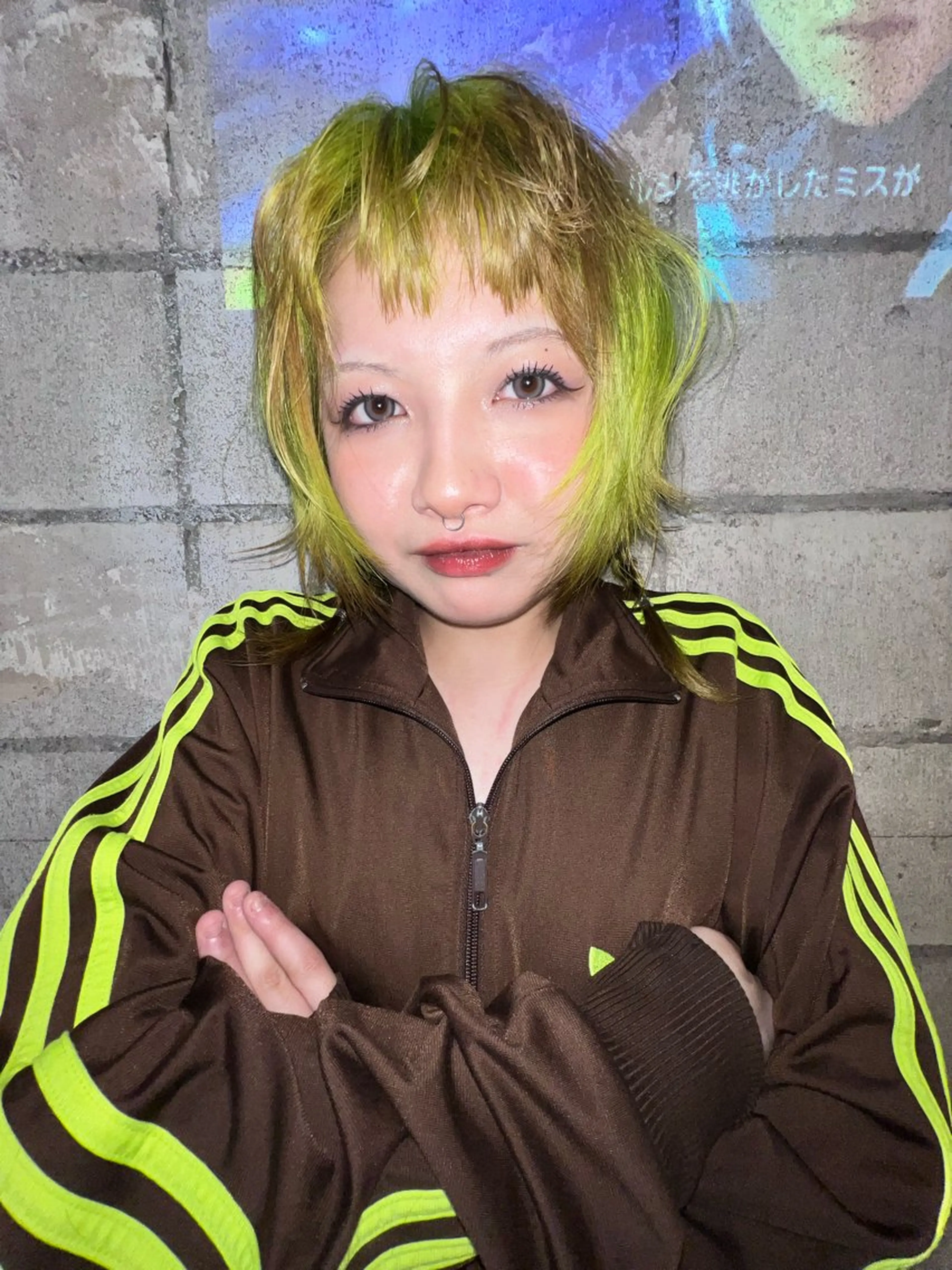 ミディアム カラー カット ヘアカラー haco＋所属・圧倒的デザイン力 店長🎨RENAのヘアスタイル