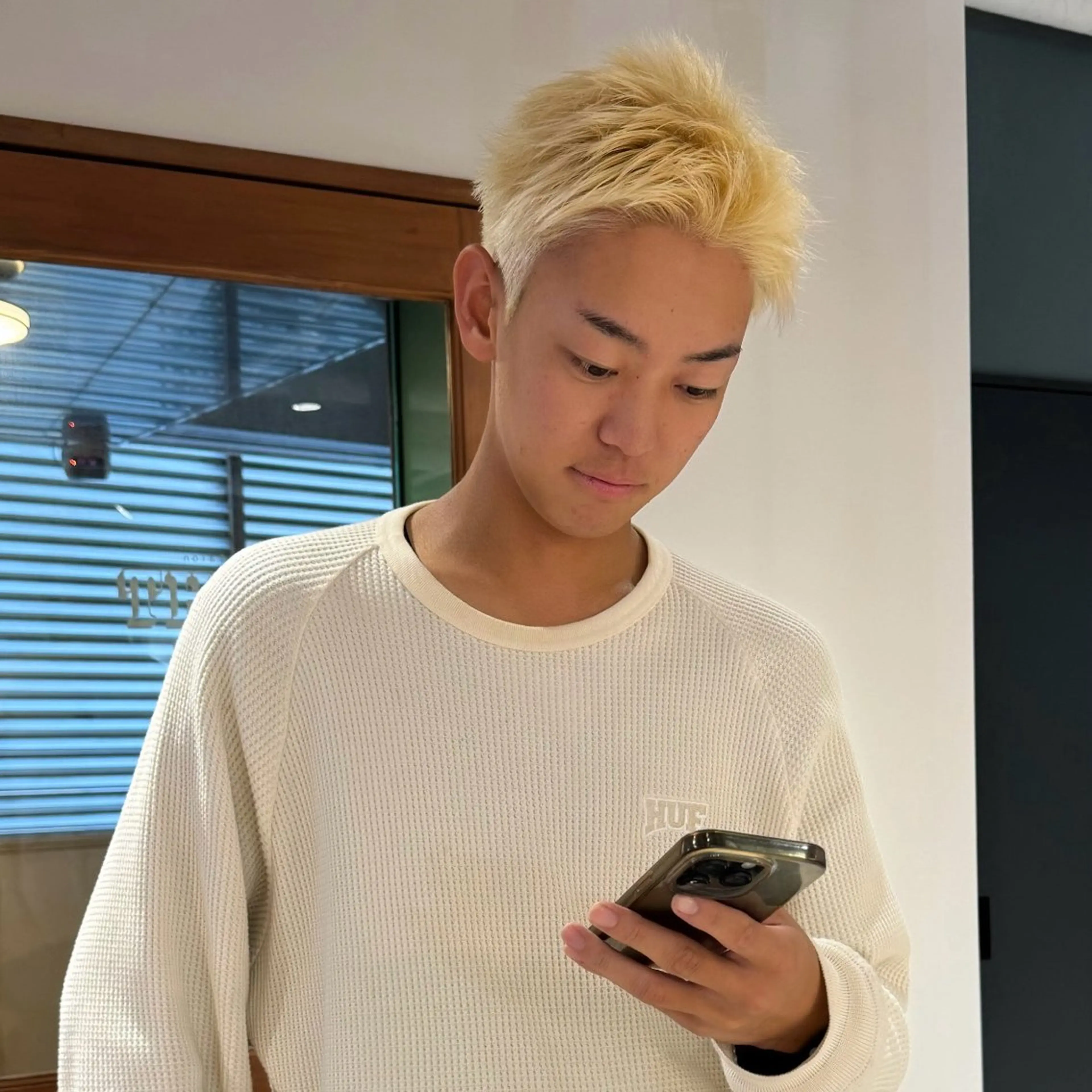 メンズ スパイキーショート 優梨 EIGHT💞のヘアスタイル