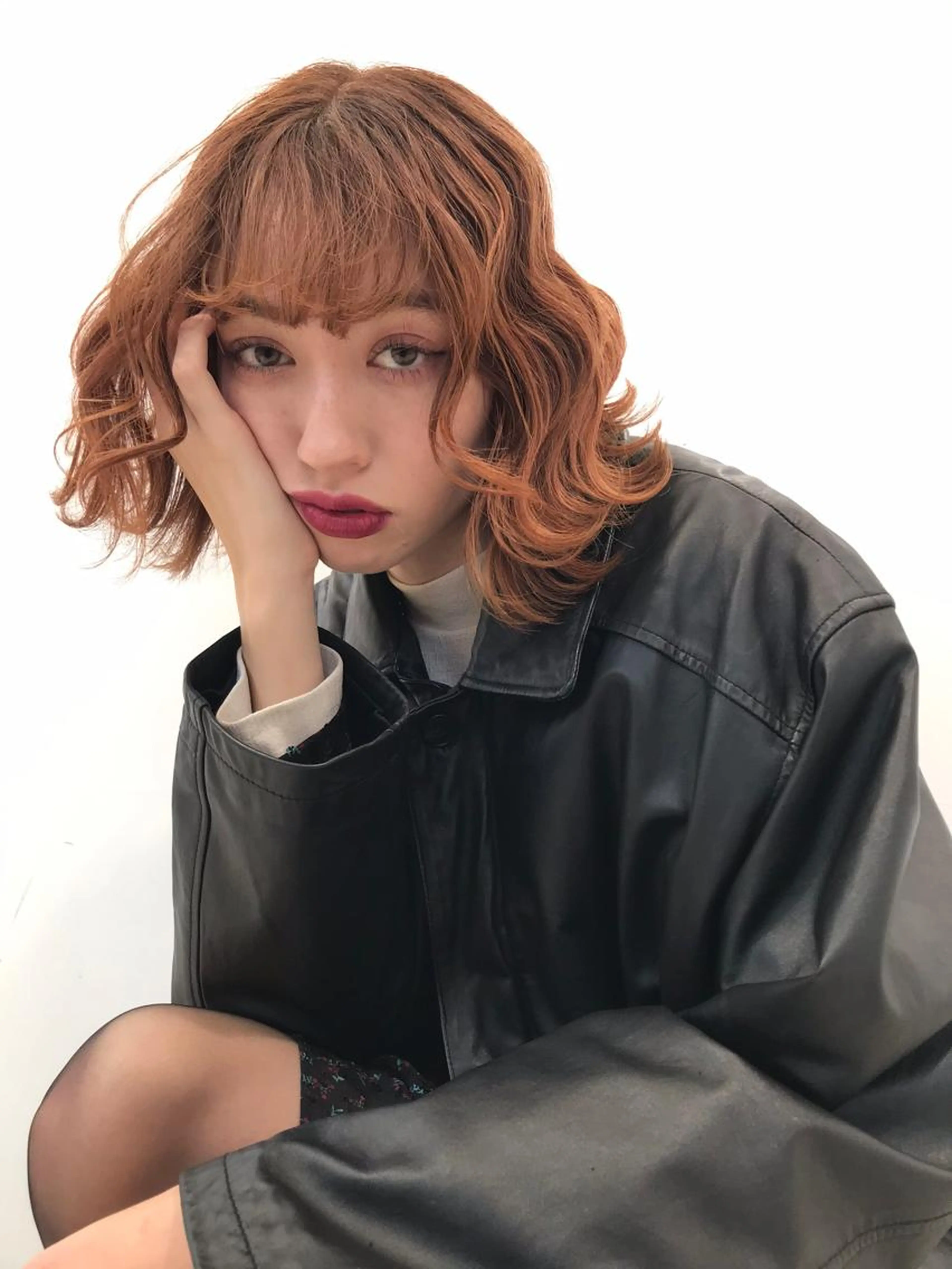 ブリーチ＋カラー+トリートメントの写真