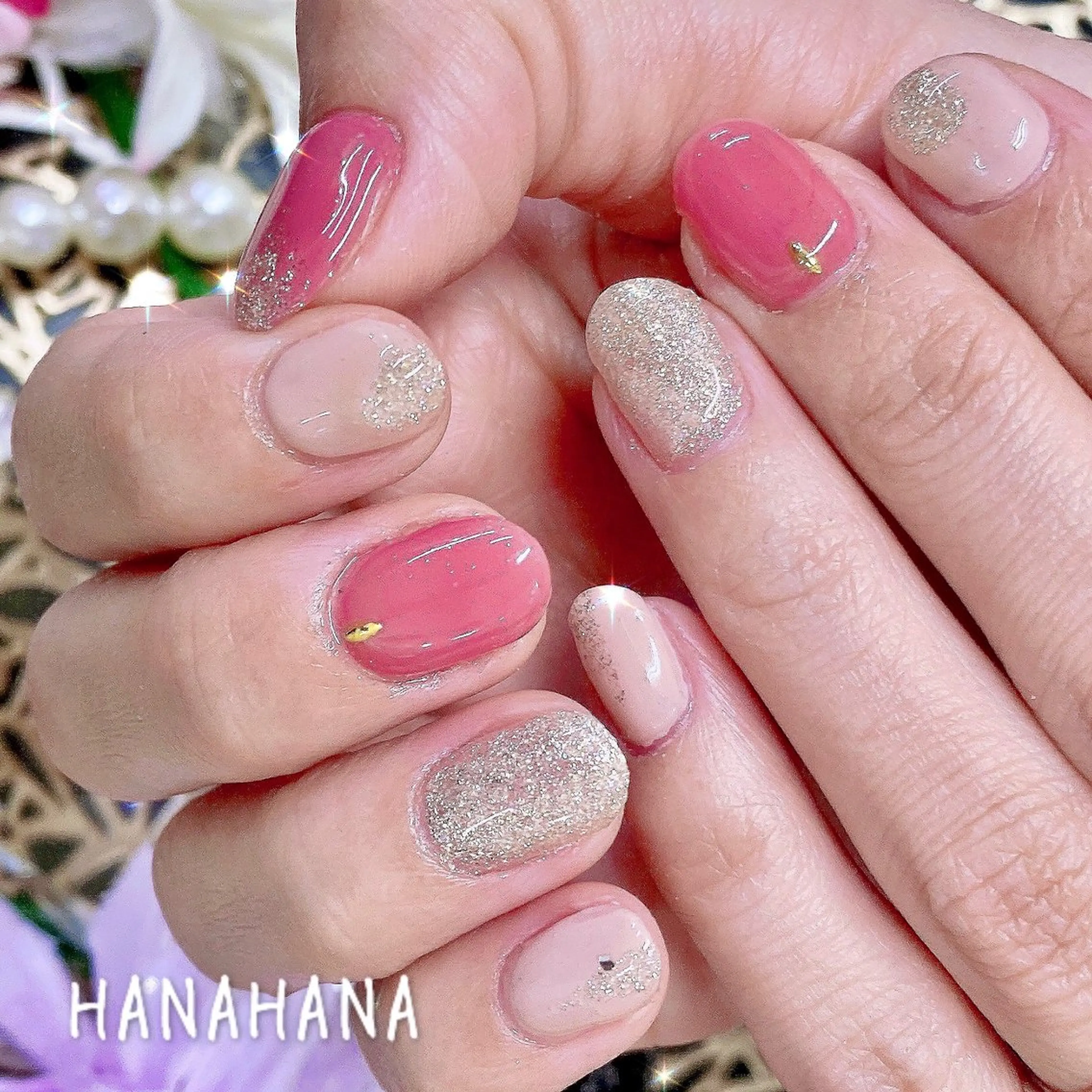 ネイル ジェルネイル HANAHANAのネイルデザイン