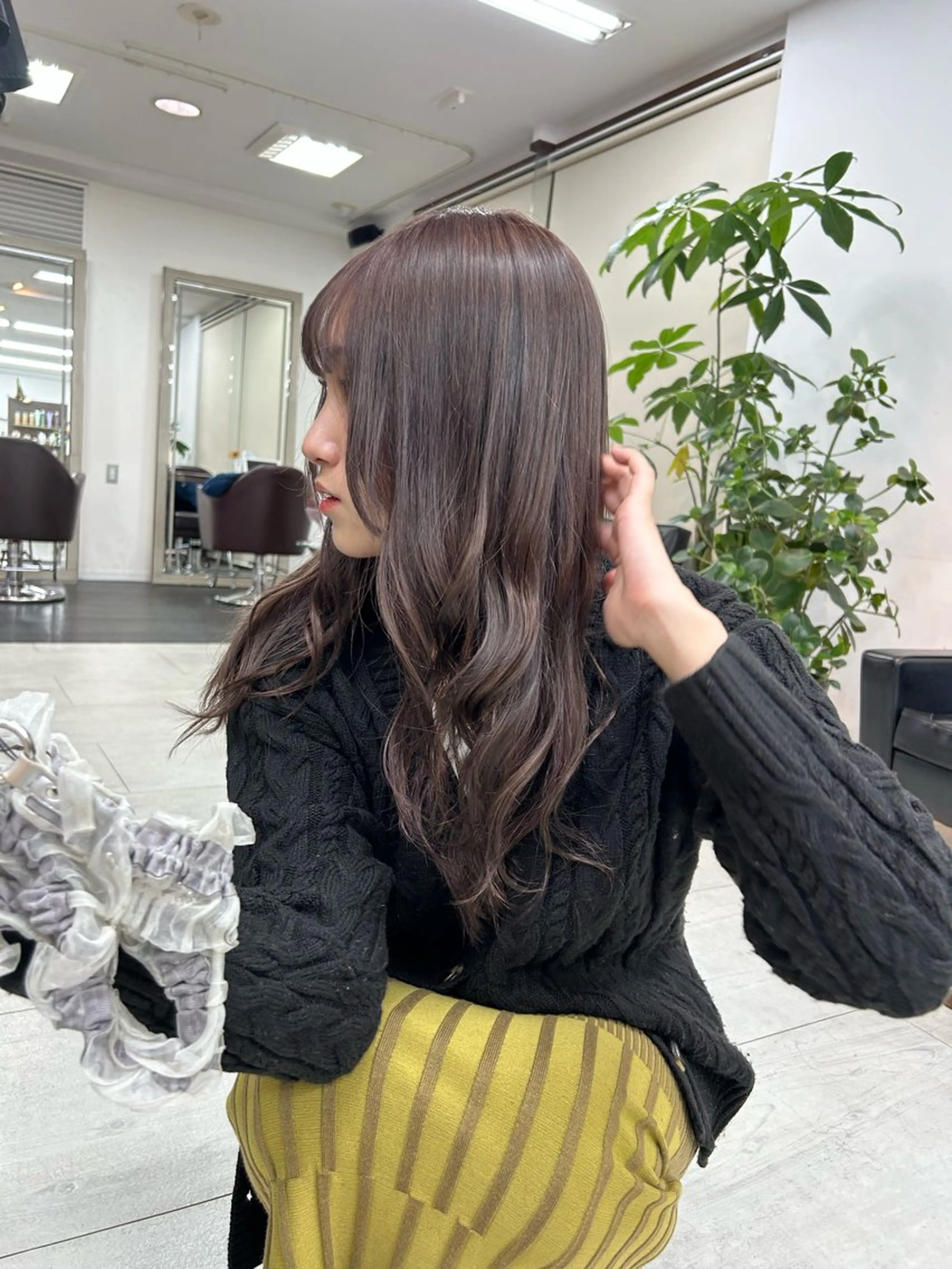 【ミニモ学割❗️】暗染めカラーの写真