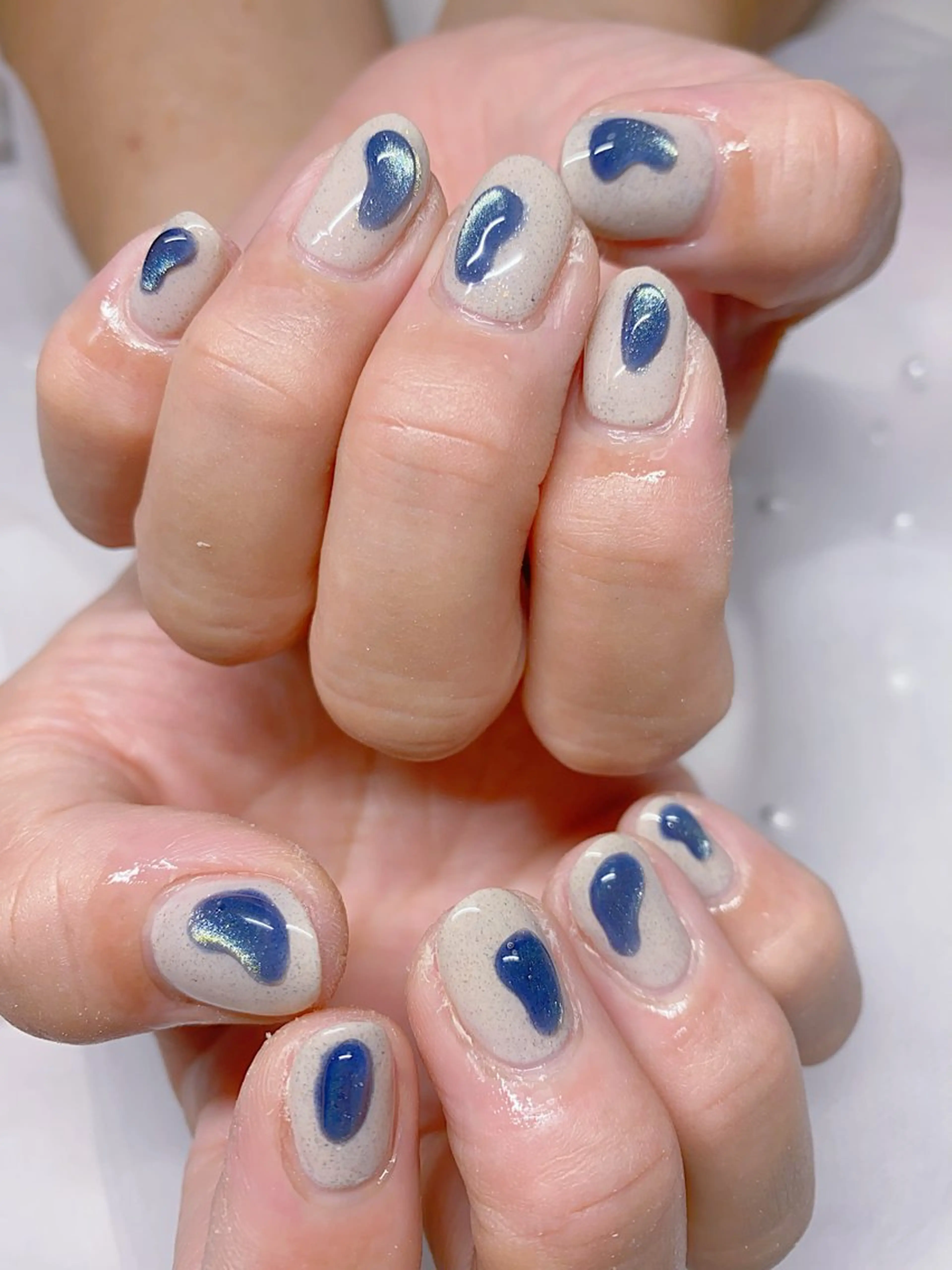 ネイル アートネイル クリアネイル ぷっくりネイル ハンドネイル Jasmine nailsalon所属・ジャスミン ネイルサロンのネイルデザイン