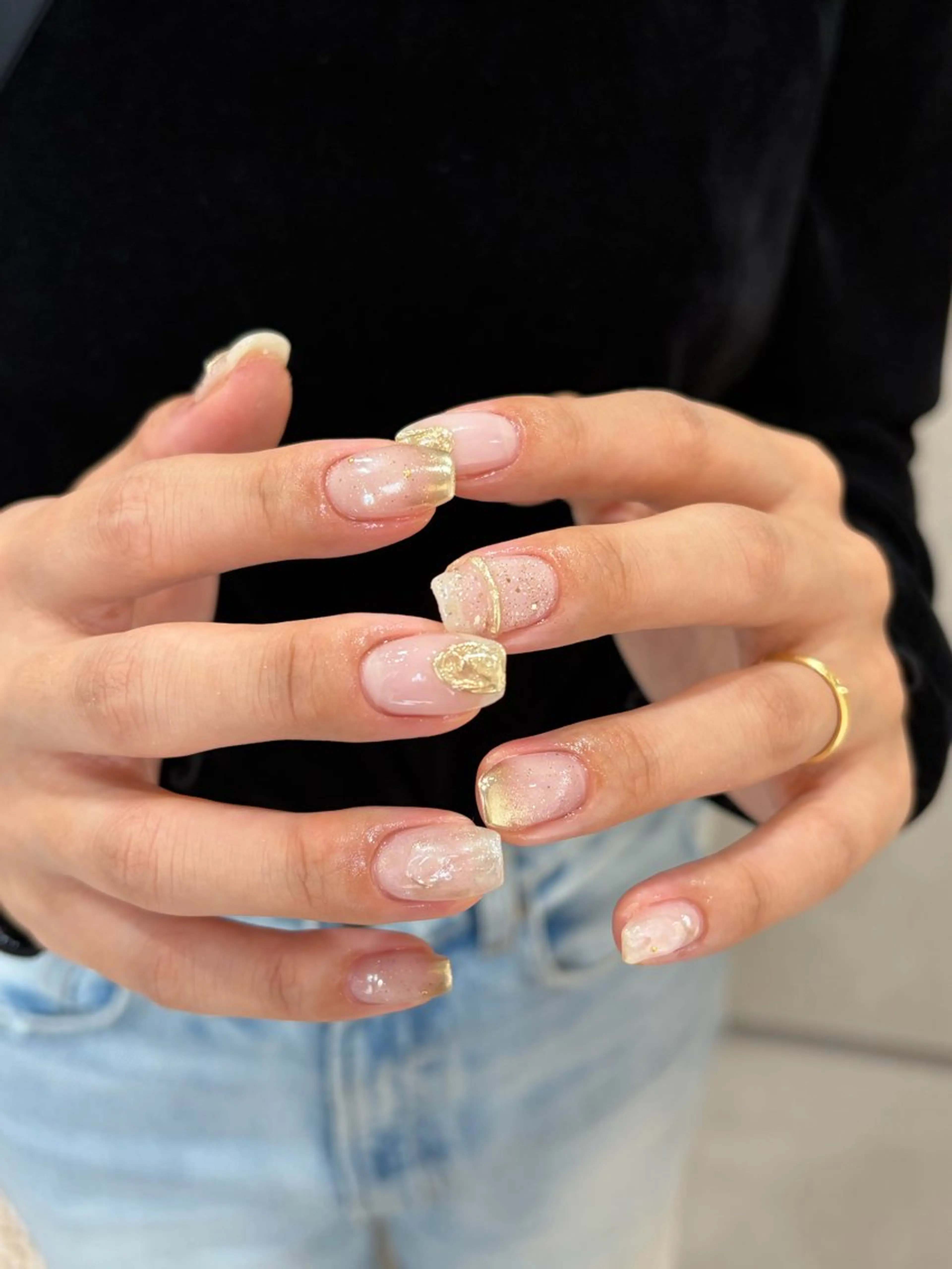 ネイル ブライダルネイル ハンドネイル NINE_ SAKIのネイルデザイン