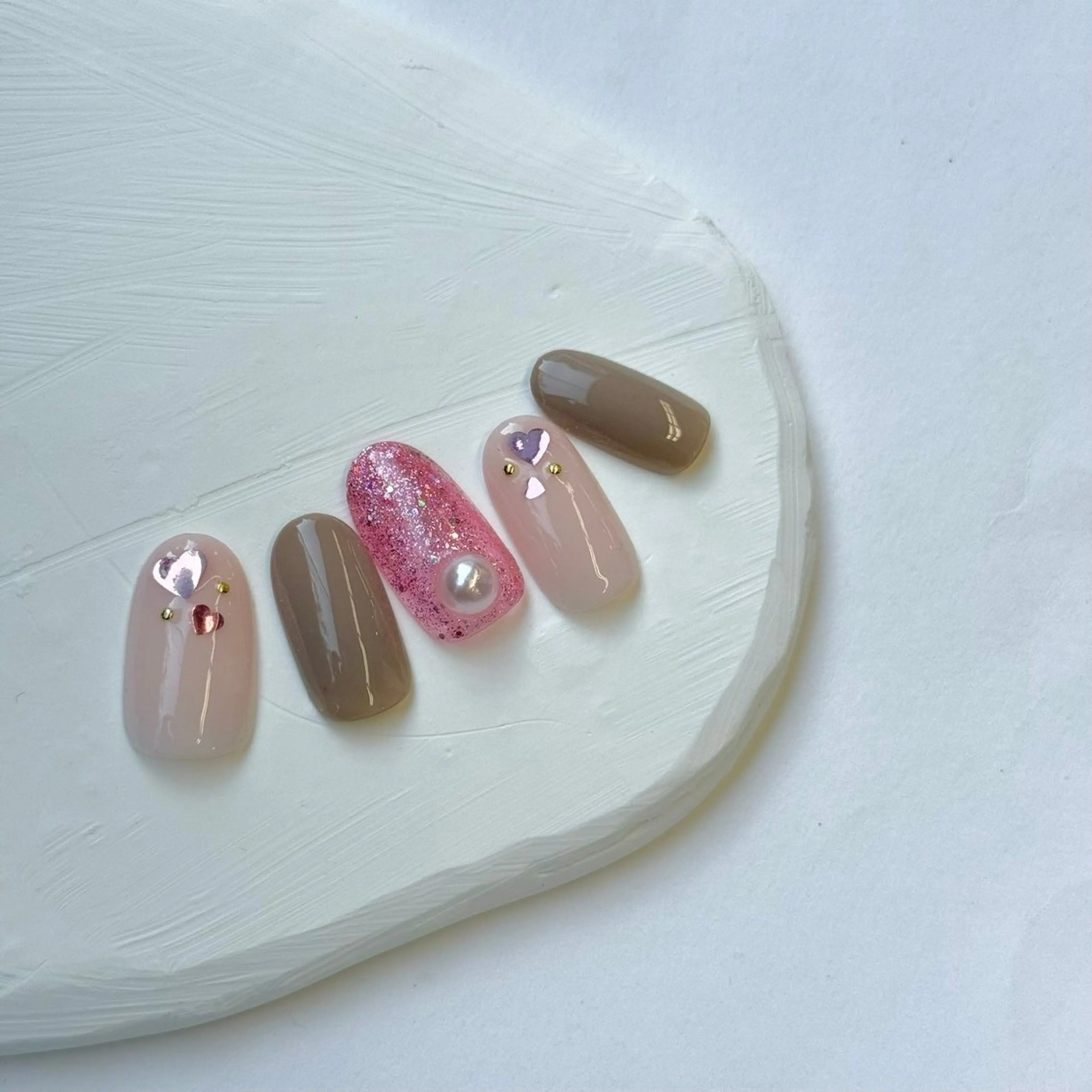 ネイル ⭐︎休業中の練習⭐︎ JNA認定講師髙橋のネイルデザイン