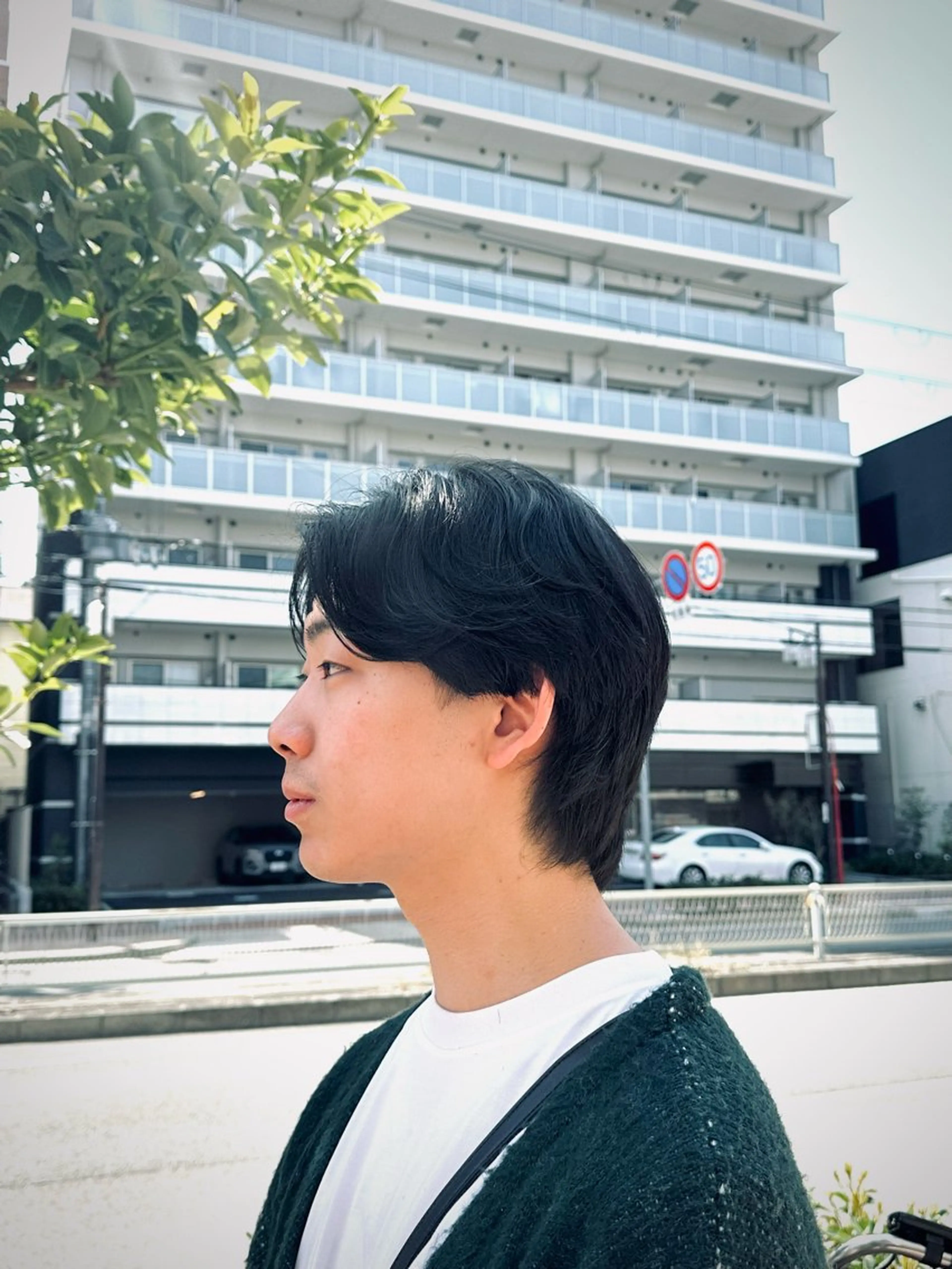 メンズ センターパート メンズ韓国風 カット 【creer】 Haruのヘアスタイル