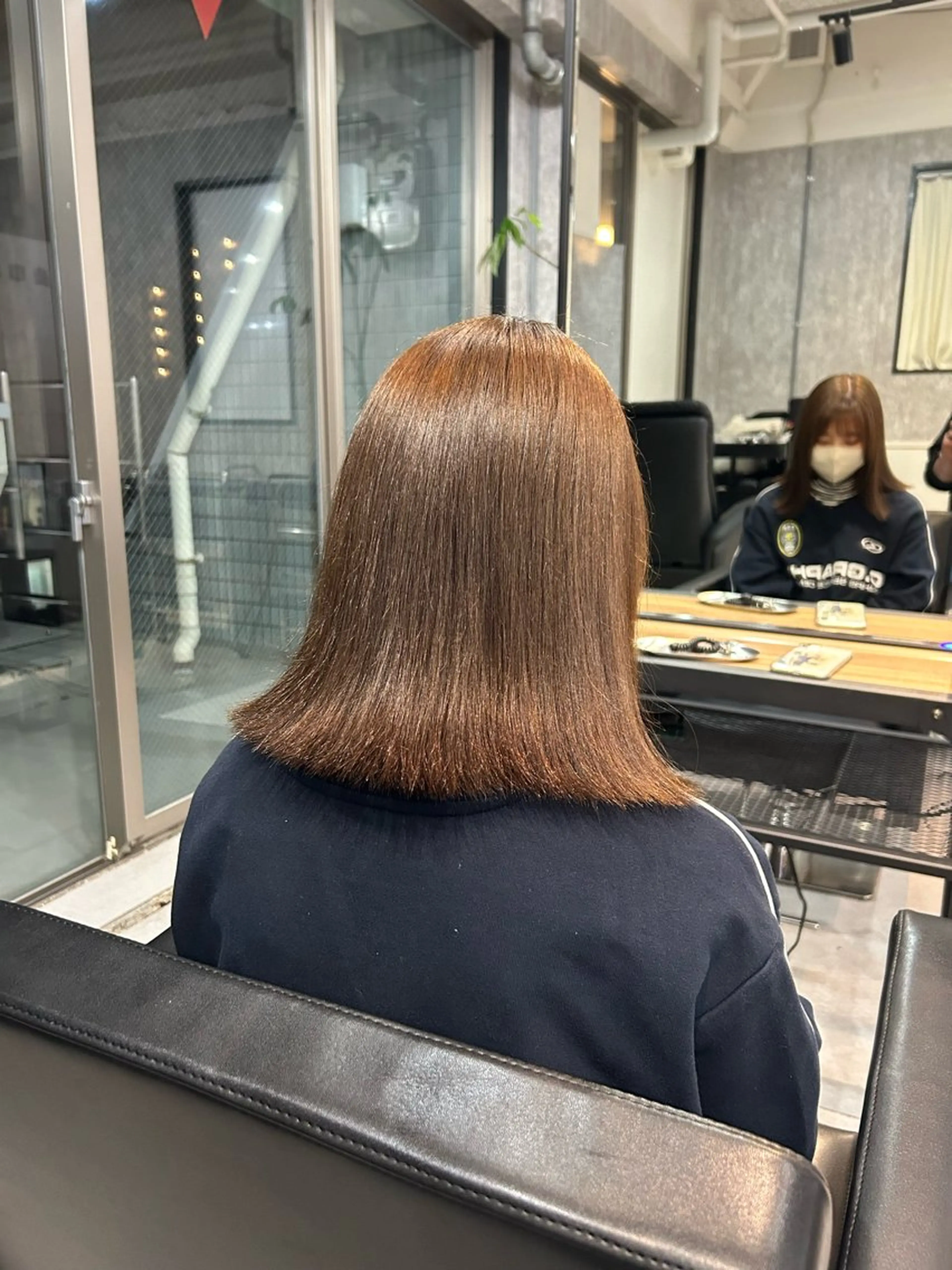 ミディアム カラー TIDEHAIR高槻店所属・TIDEHAIR SHOBUのヘアスタイル