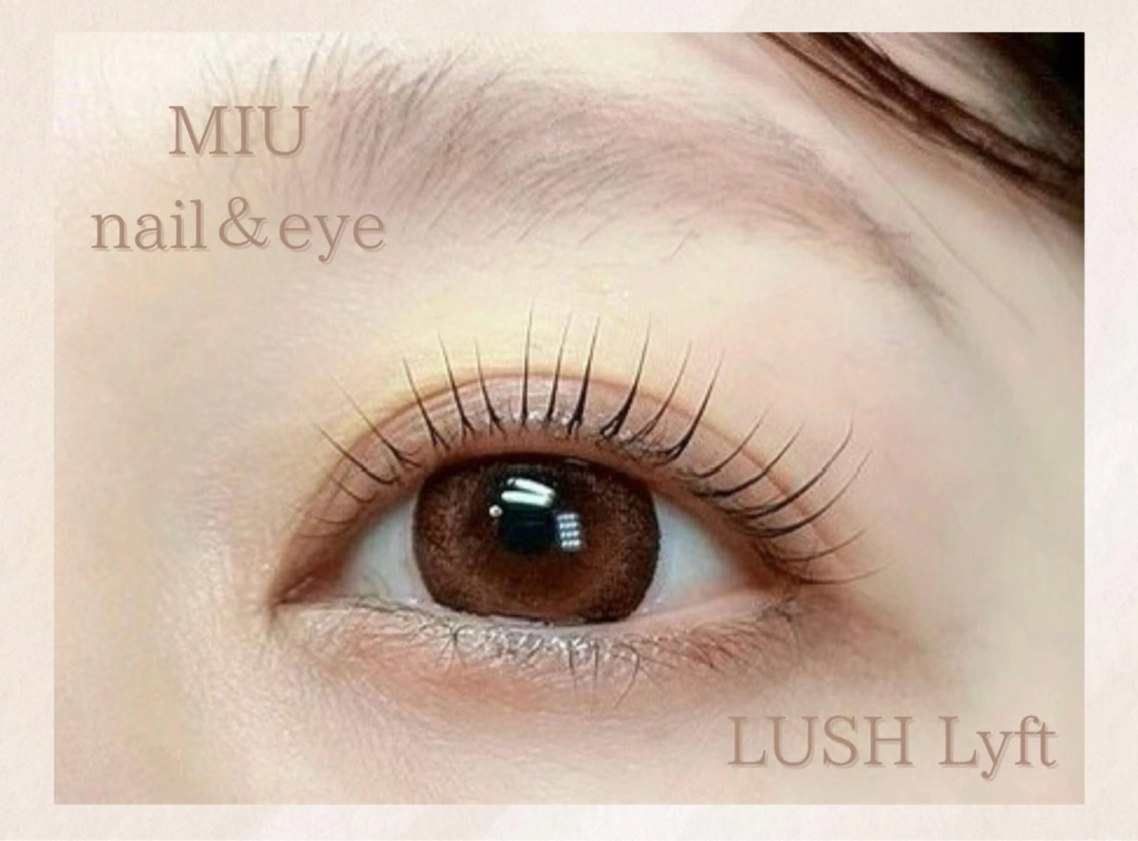 マツエク・マツパ MIU  nail＆eye所属・MIU nail＆eyeのマツエク・マツパデザイン