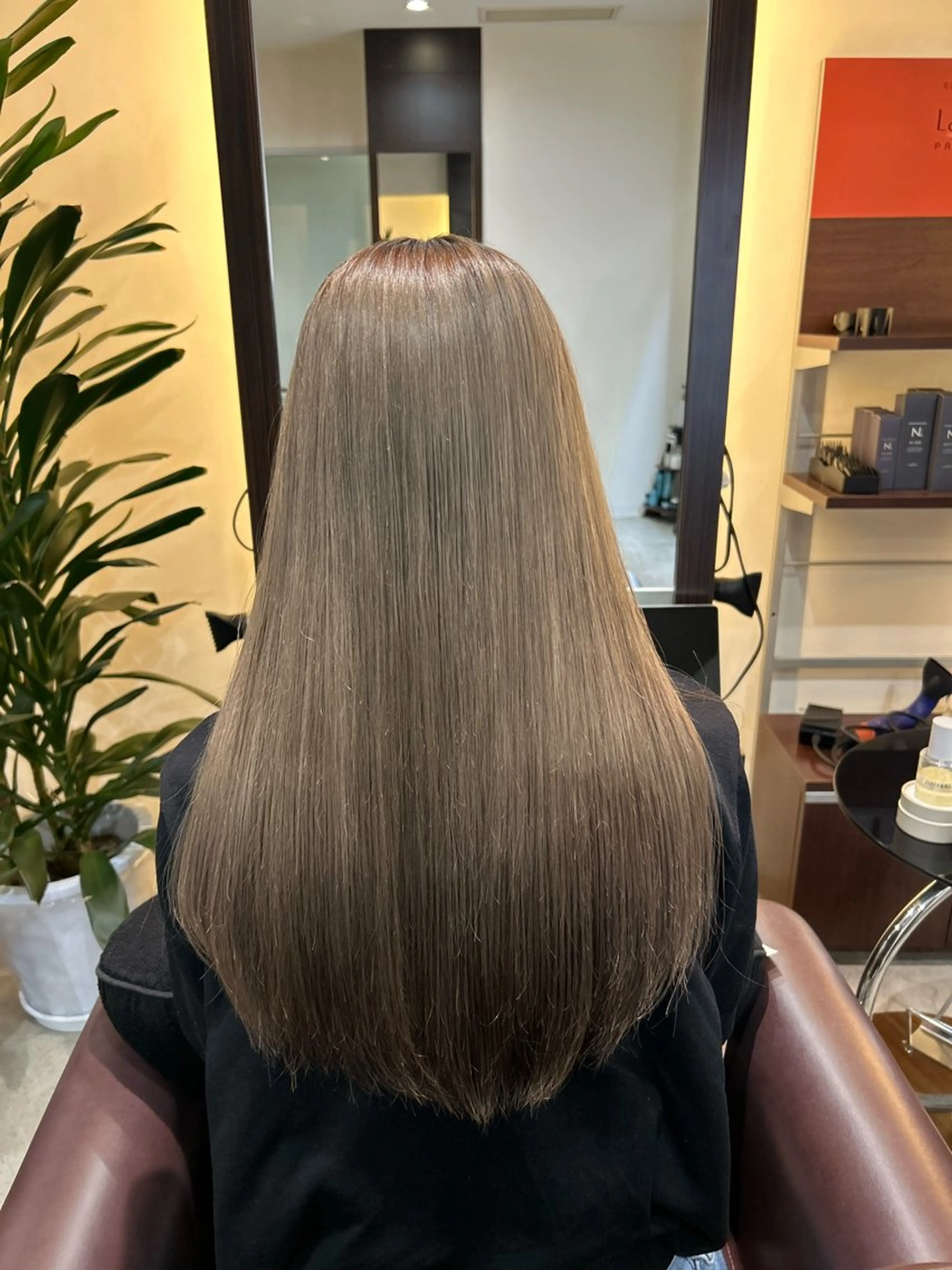 ロング カラー ピンクカラー 坂本奈都美 🎀のヘアスタイル