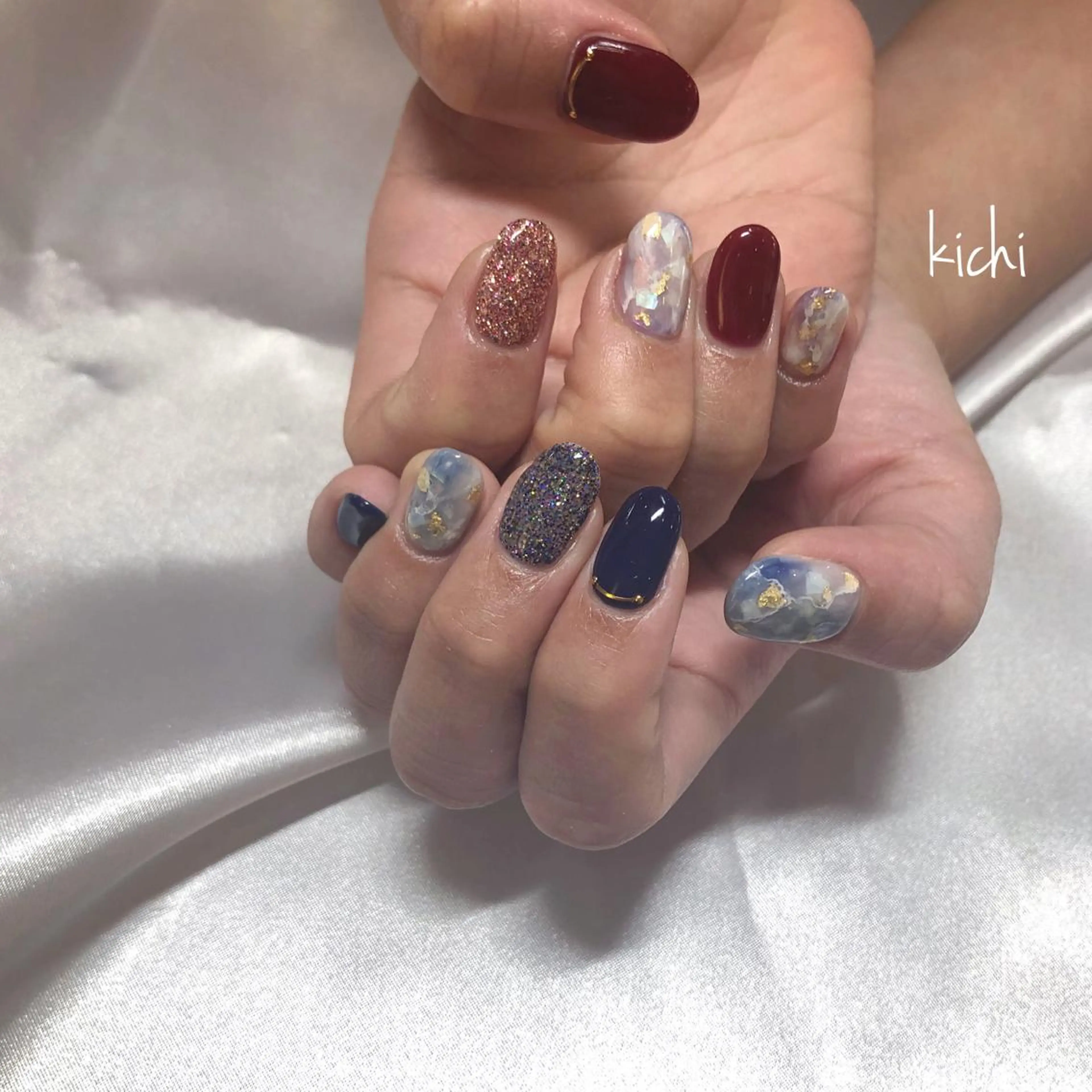 ネイル kichi･:* みじゅのネイルデザイン