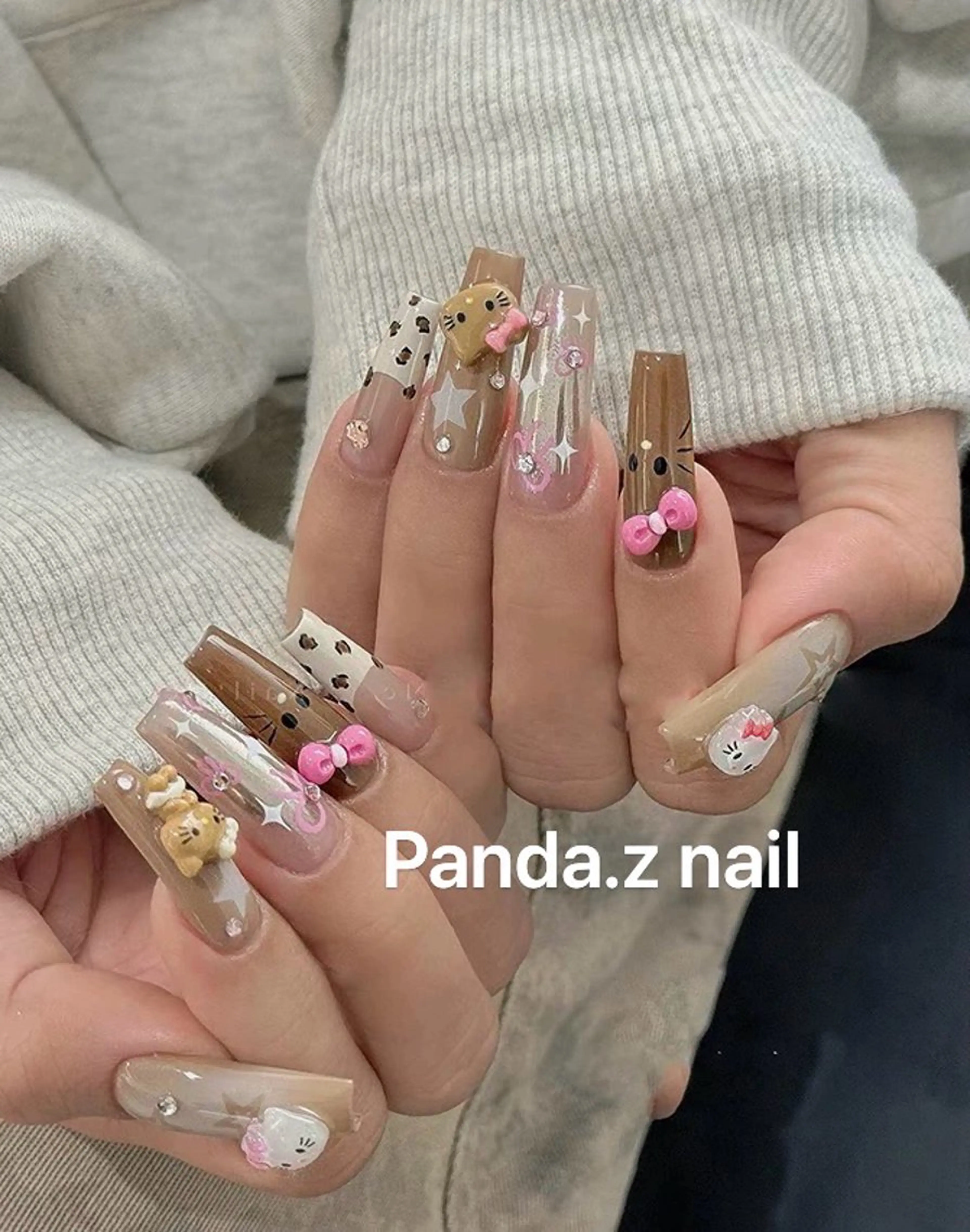 ネイル ハンドネイル Panda.z🐼 ネイルサロンのネイルデザイン