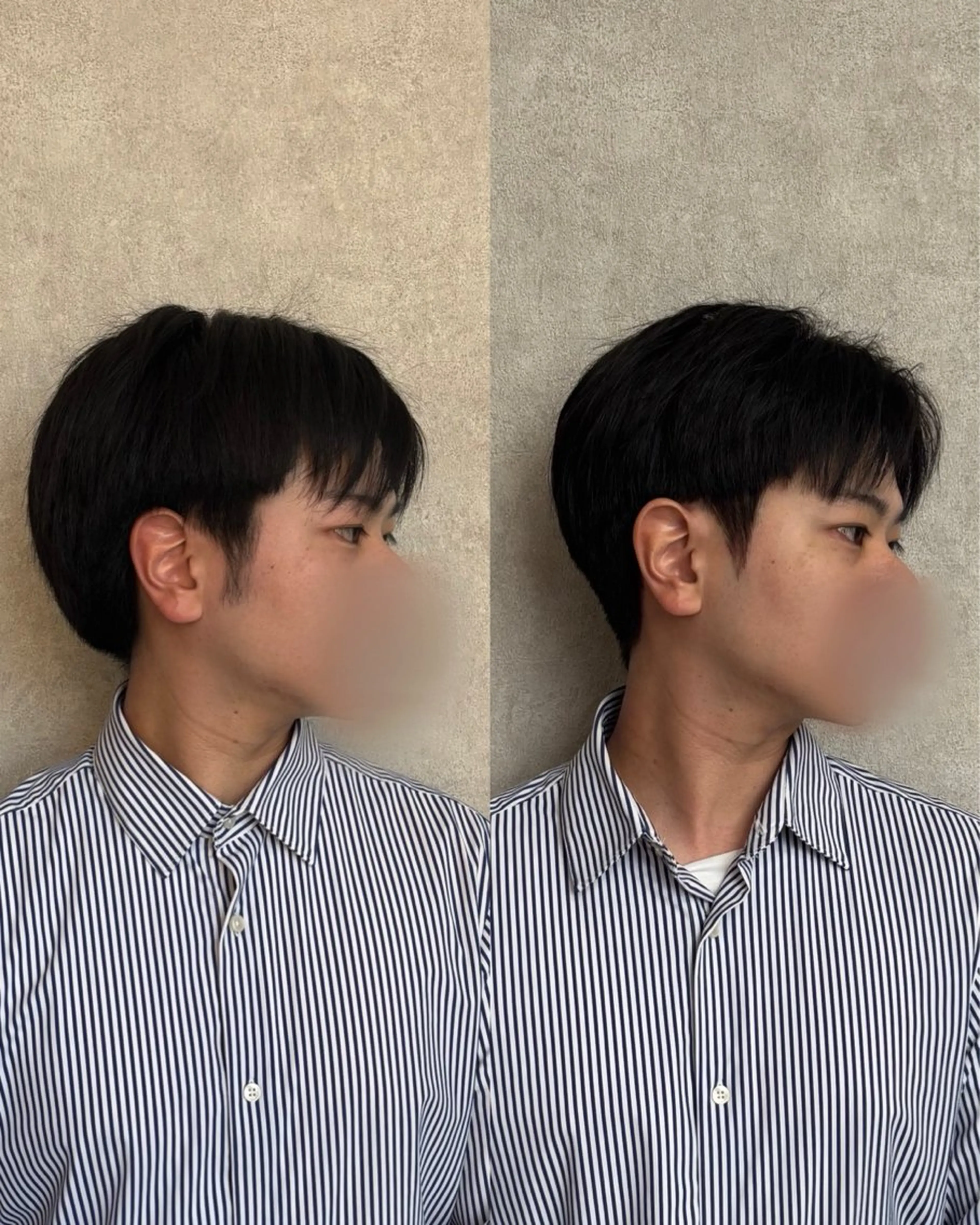 ショート パーマ メンズ カット パーマ 韓国メンズヘア/ ダウンパーマ/歩夢のヘアスタイル