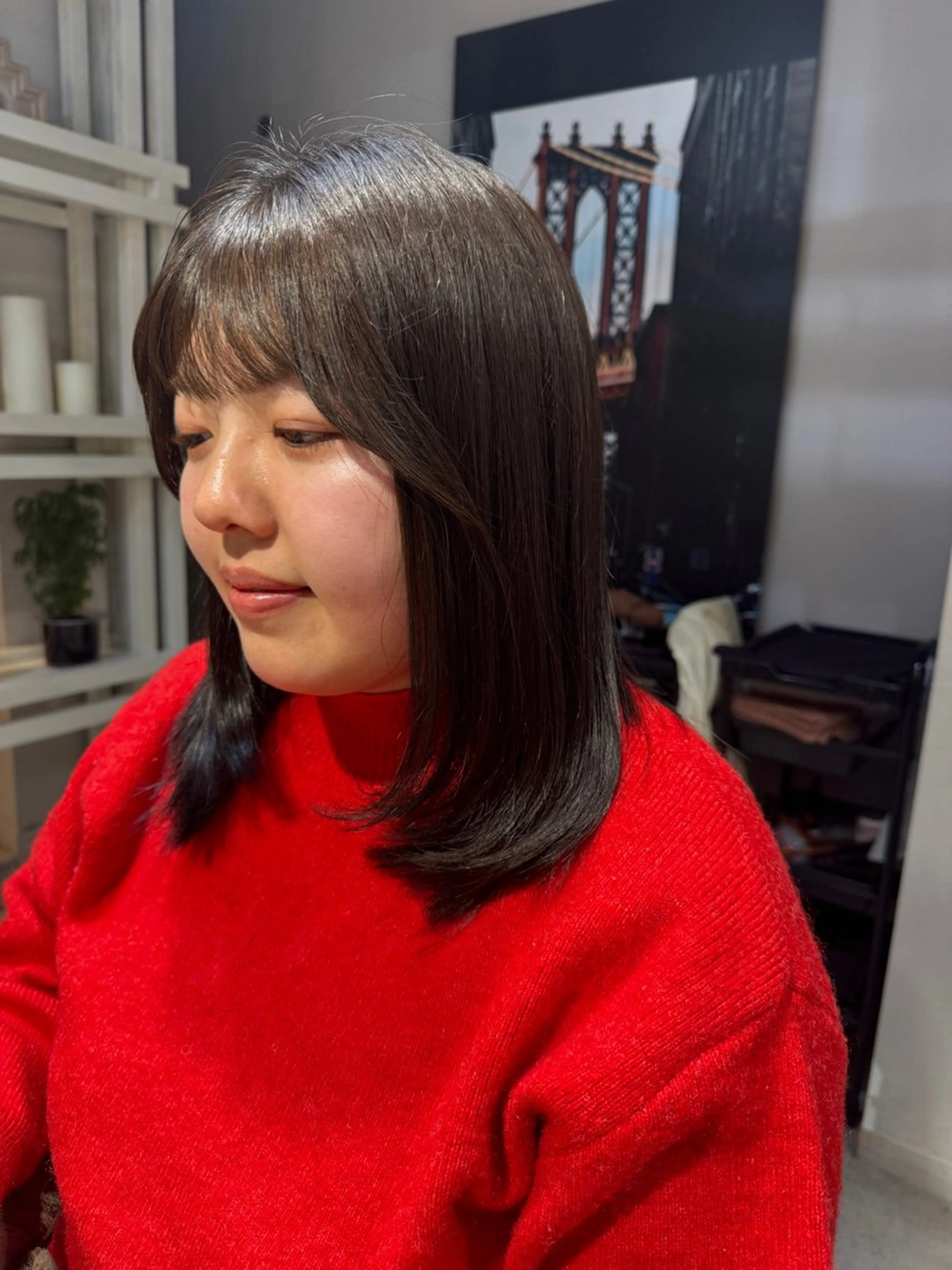 ミディアム ミディアムレイヤー レイヤーカット カット Dxxxx III所属・女性目線の大人 メンズ*Ayakaのヘアスタイル