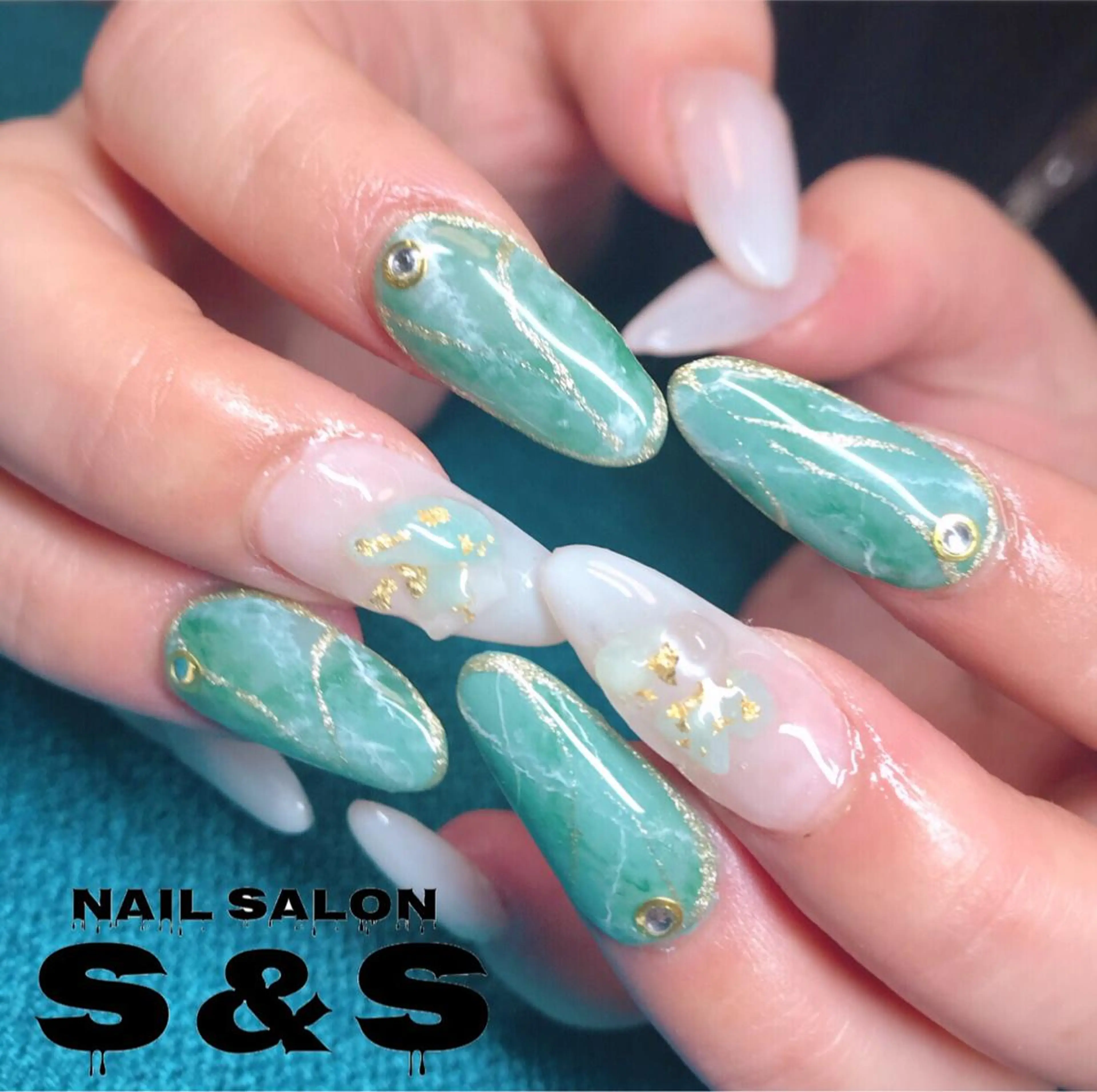 ネイル 長さ出し メンズネイル 持ち込み スカルプネイル ネイルチップ S&S 村田小百合のネイルデザイン