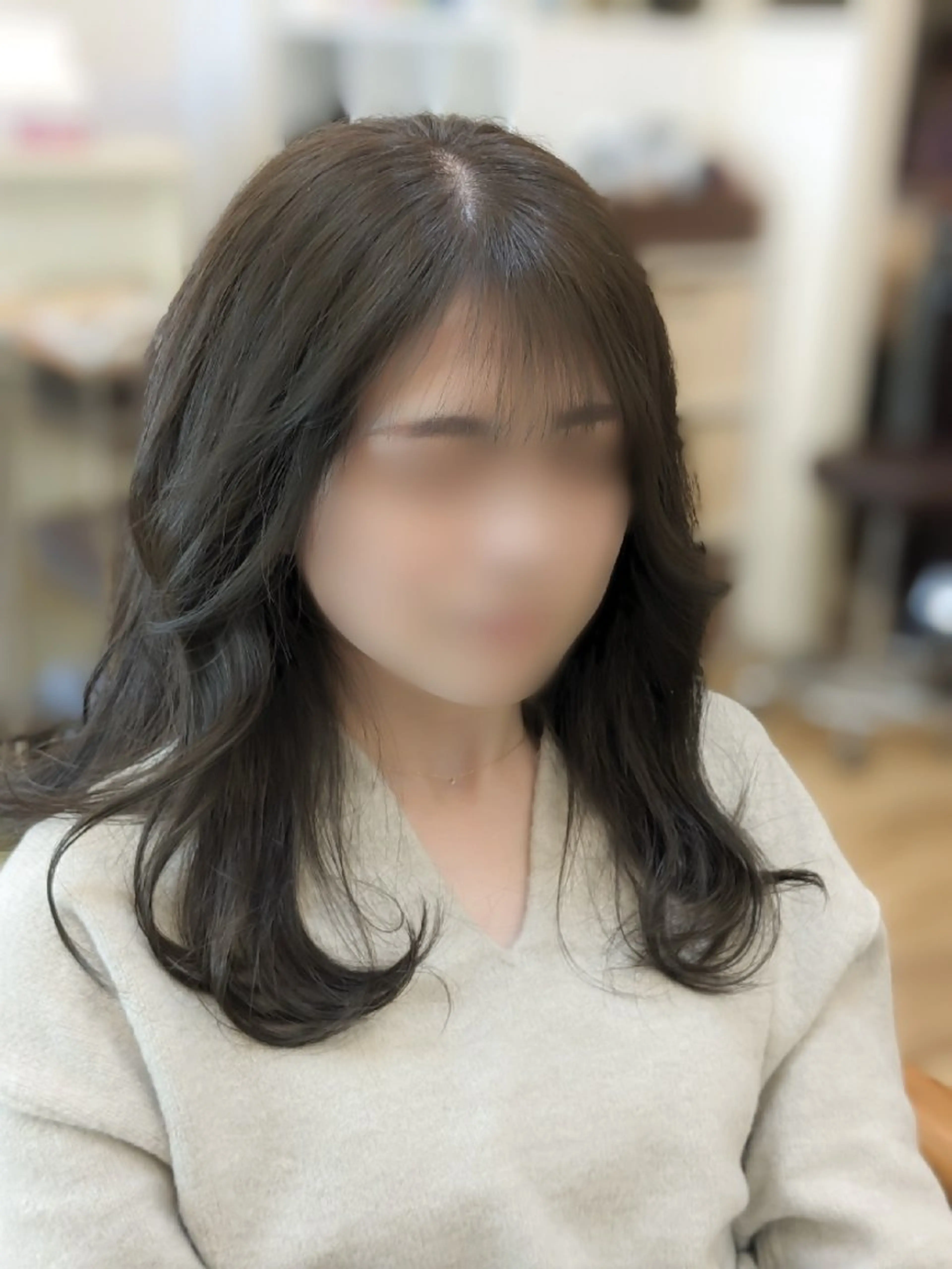 ロング カラー CREST hair design所属・加藤 彩のヘアスタイル
