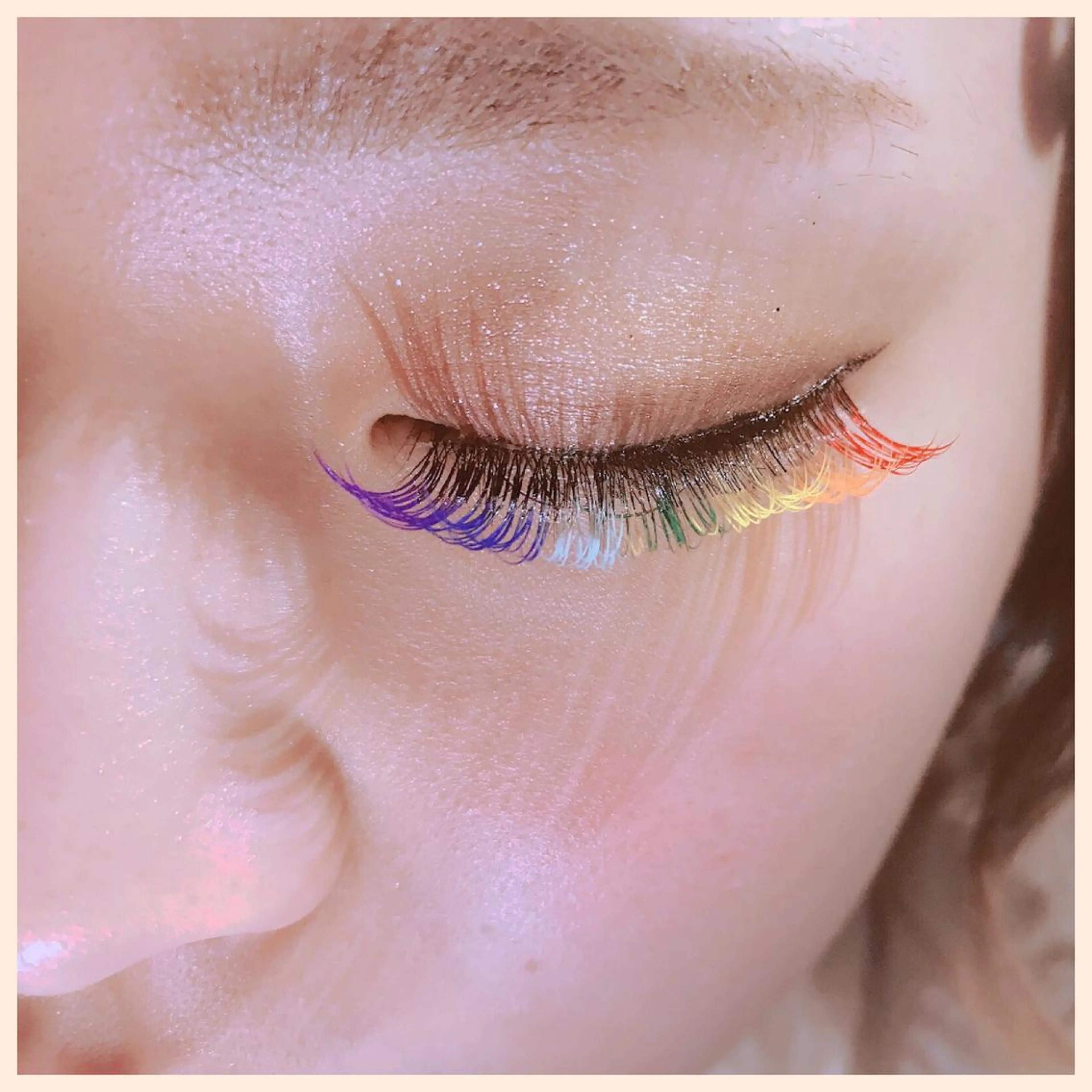 マツエク・マツパ カラーマツエク PRIME F.SALON  RIPPLE HAIR所属・せきぐち しょうこのマツエク・マツパデザイン