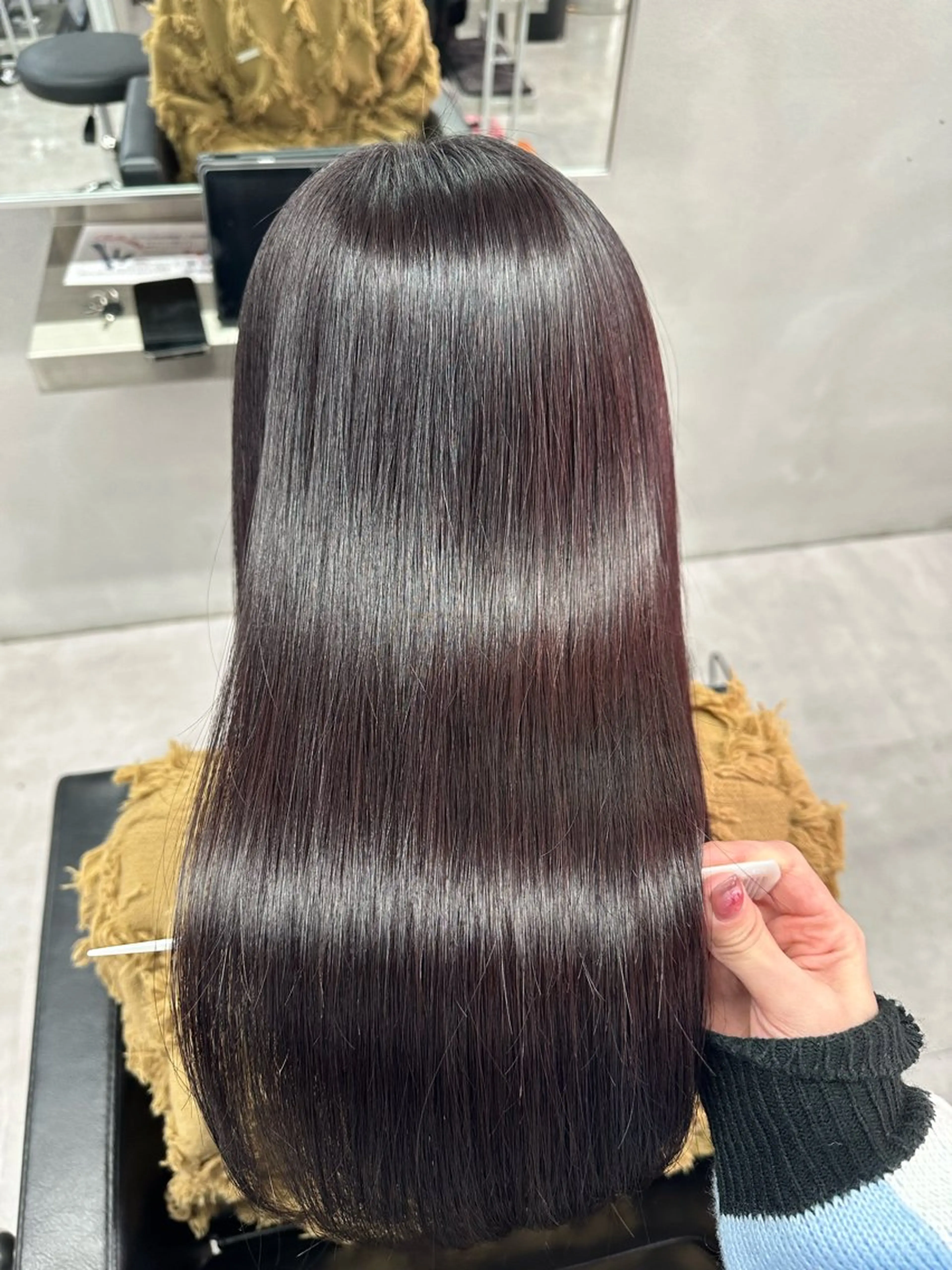 ロング カラー ヘアカラー トリートメント IROHA所属・縮毛矯正/IROHA 🌷るかのヘアスタイル