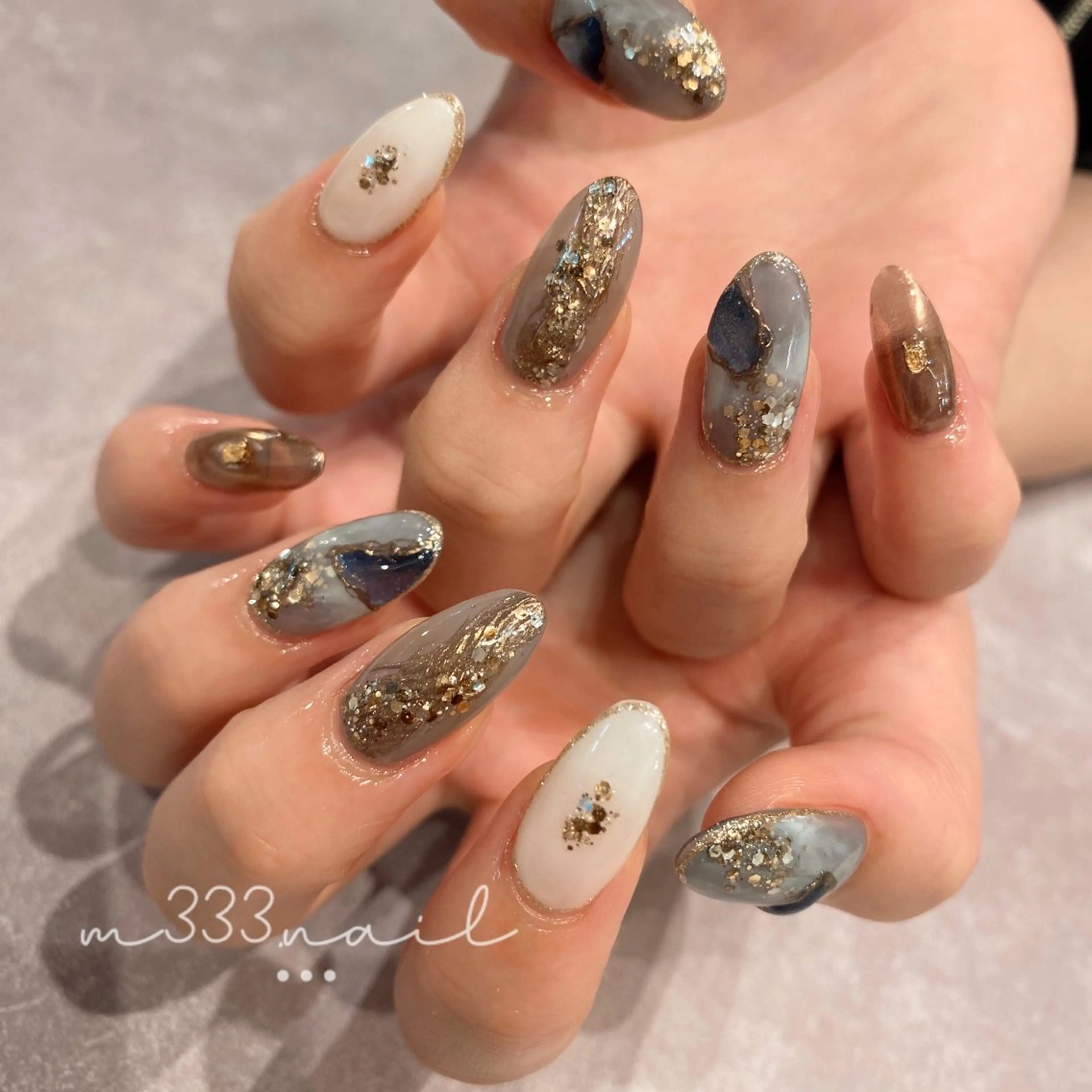 ネイル ハンドネイル hair MILE.所属・MILE. mukonosouのネイルデザイン