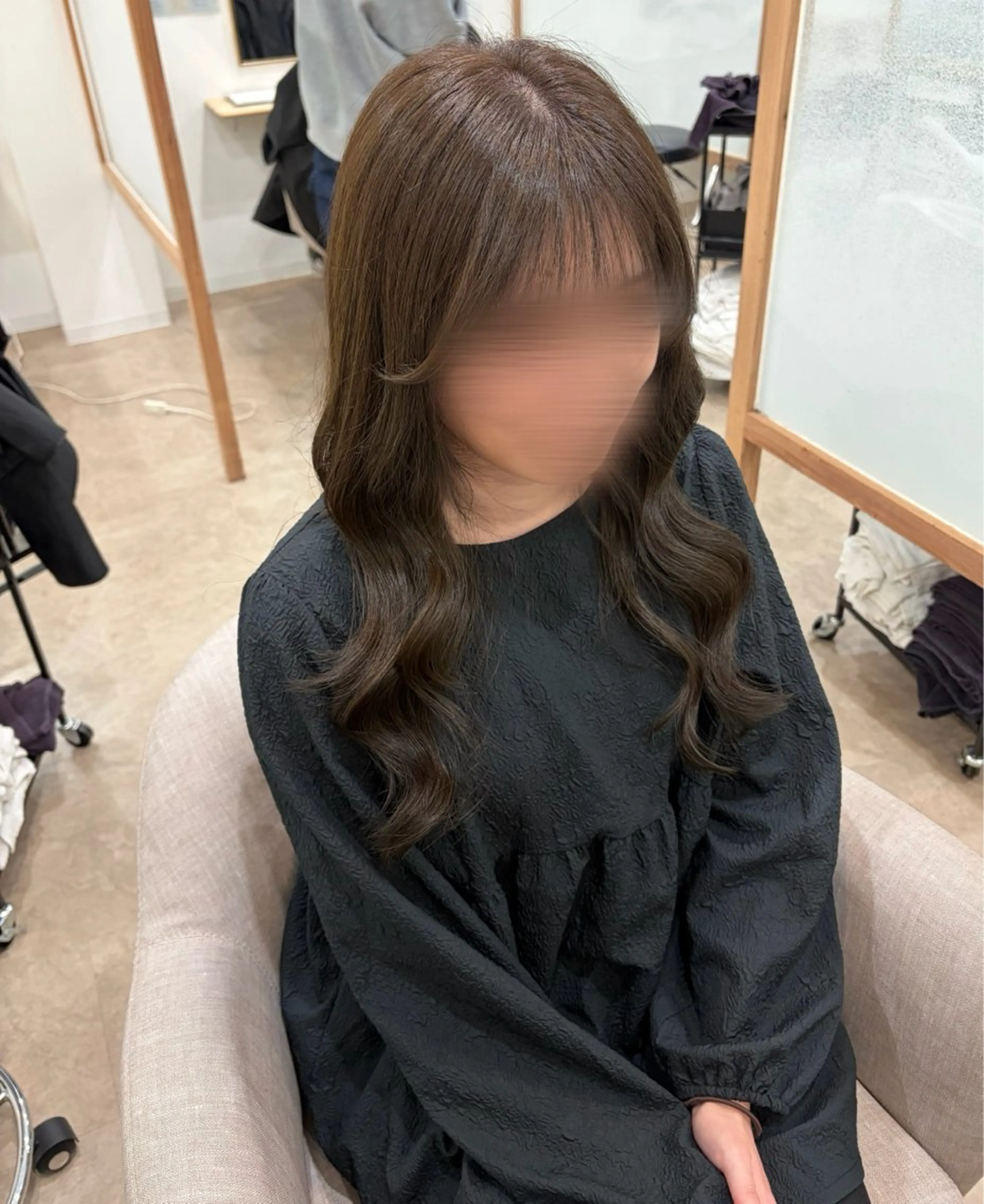 カラー ヘアカラー 野川 彩音のヘアスタイル