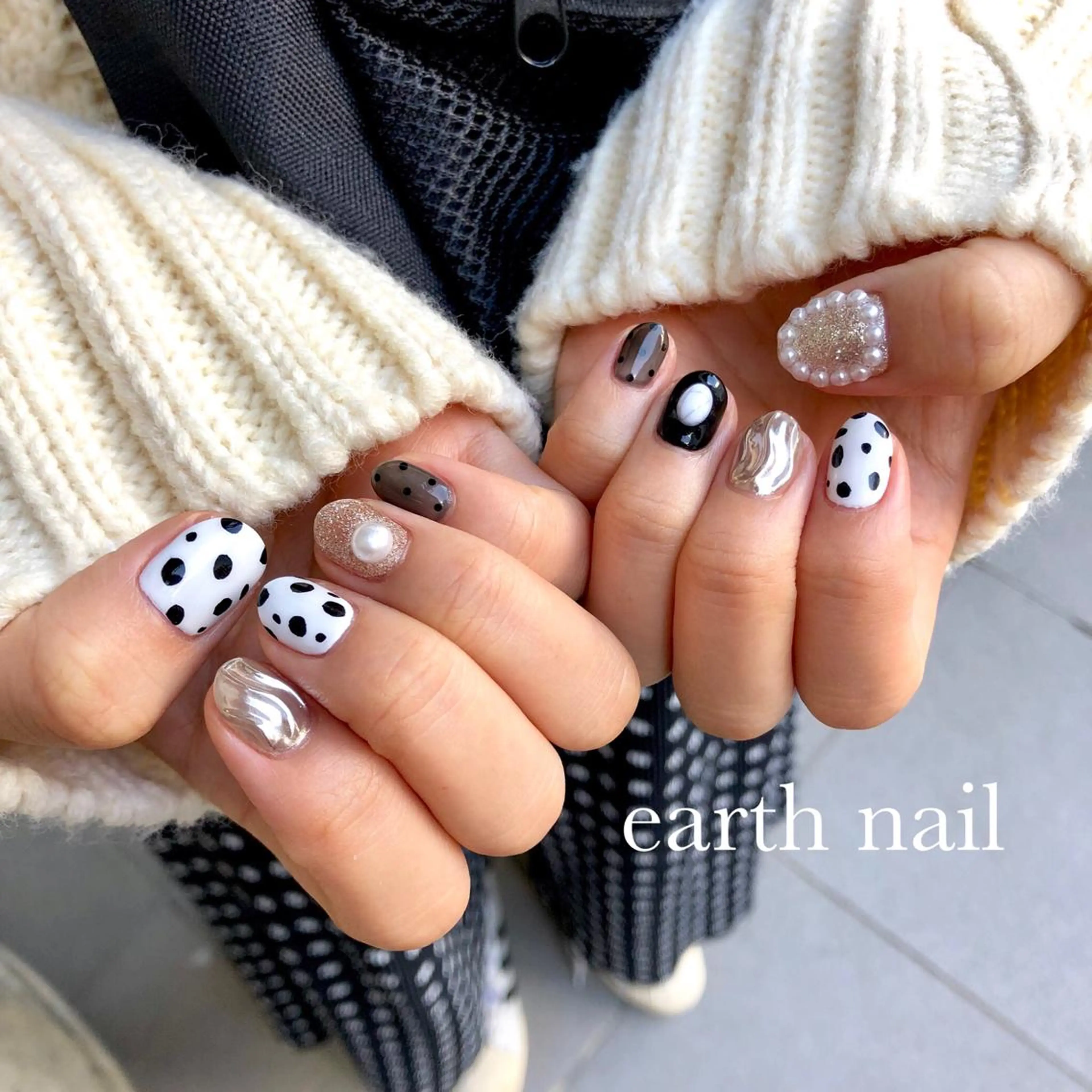 ネイル ハンドネイル 🧁🥕 asukaのネイルデザイン