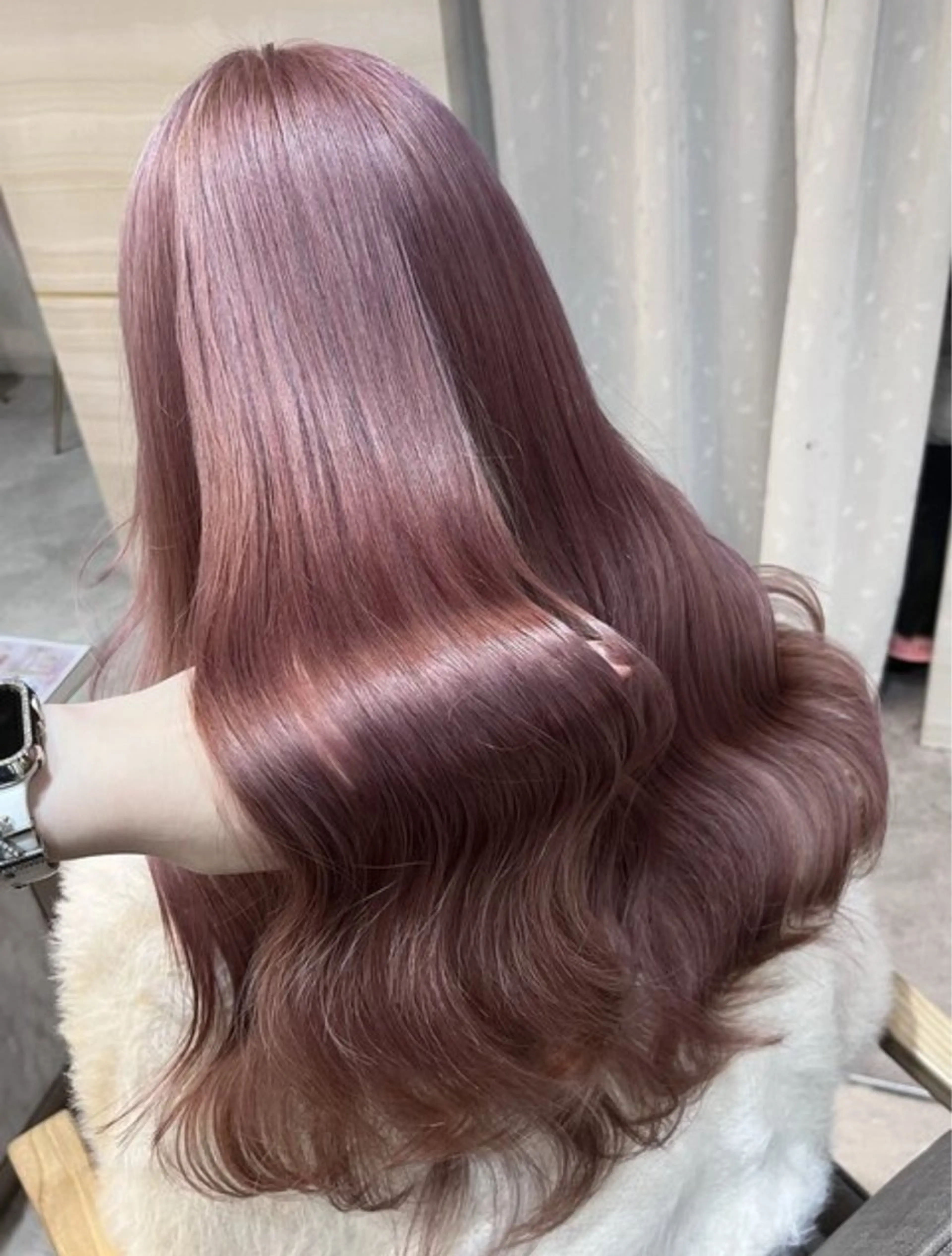 ロング カラー 💘Kurea💘 艶髪/韓国/暗髪のヘアスタイル