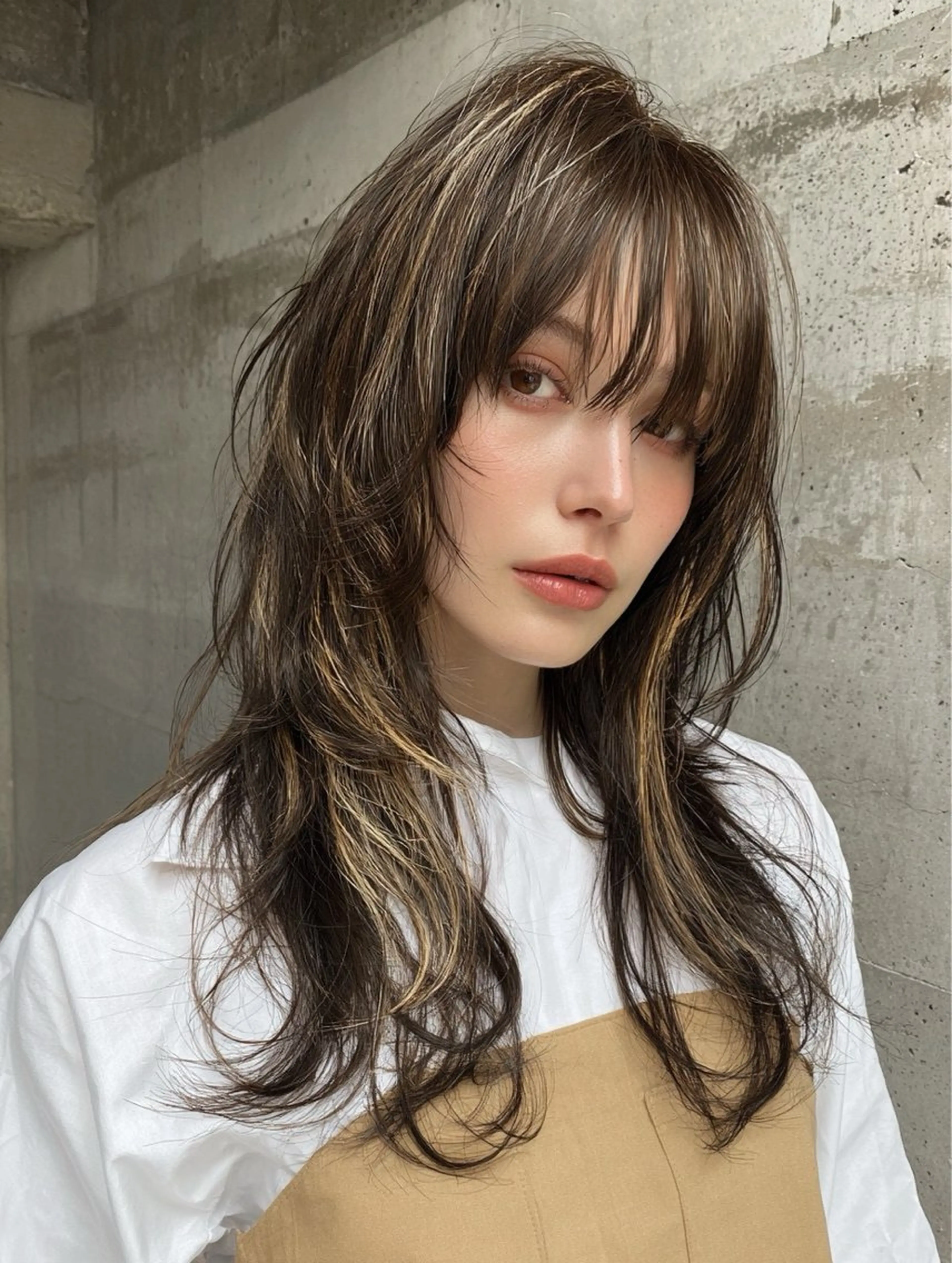 ロング カラー カット ヘアカラー 🌛ダブルカラー 🌜SAYAKAのヘアスタイル