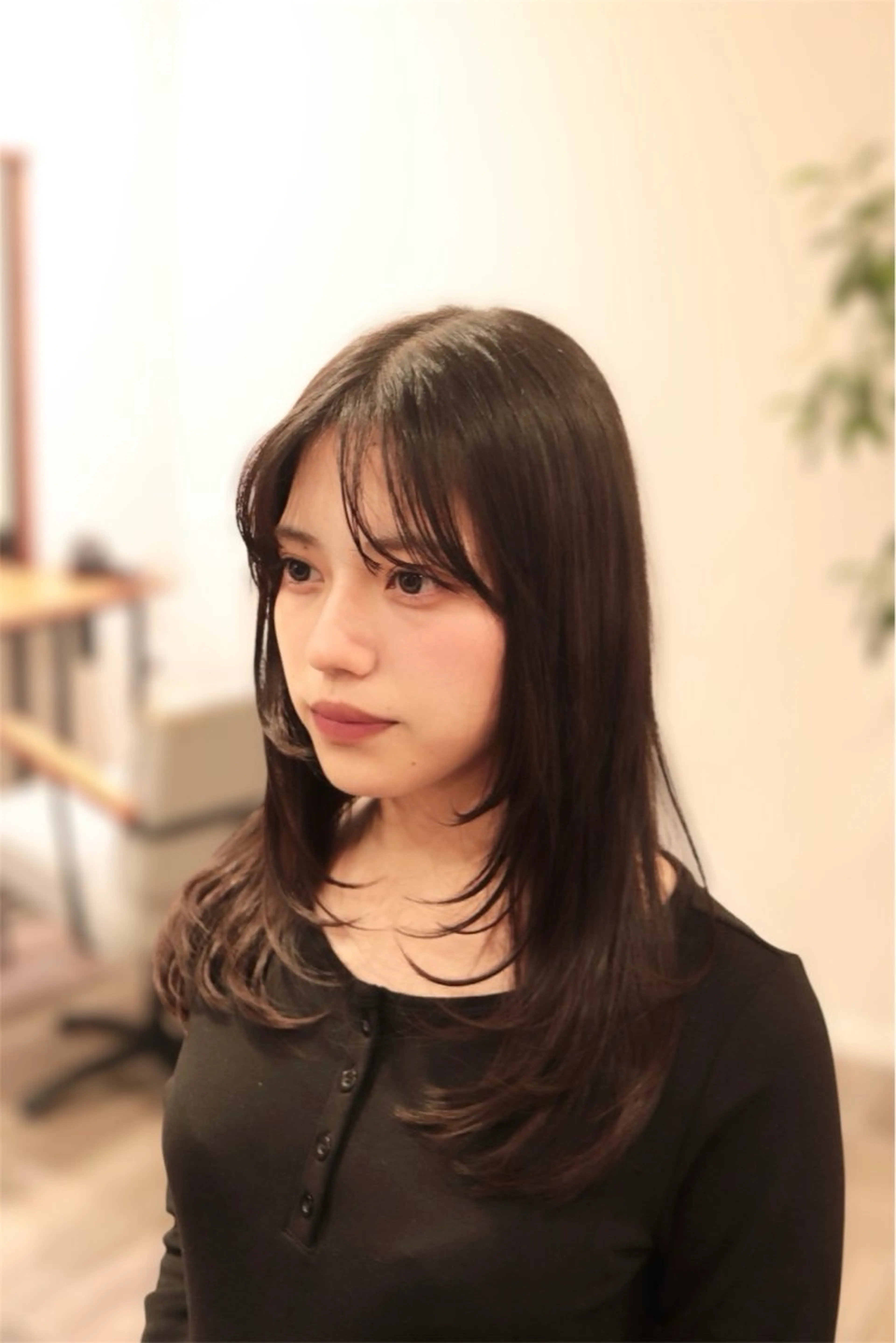 ロング レイヤーカット カット shampoo hair salon所属・🫧レイヤー/透明感 カラー/Ryukaのヘアスタイル