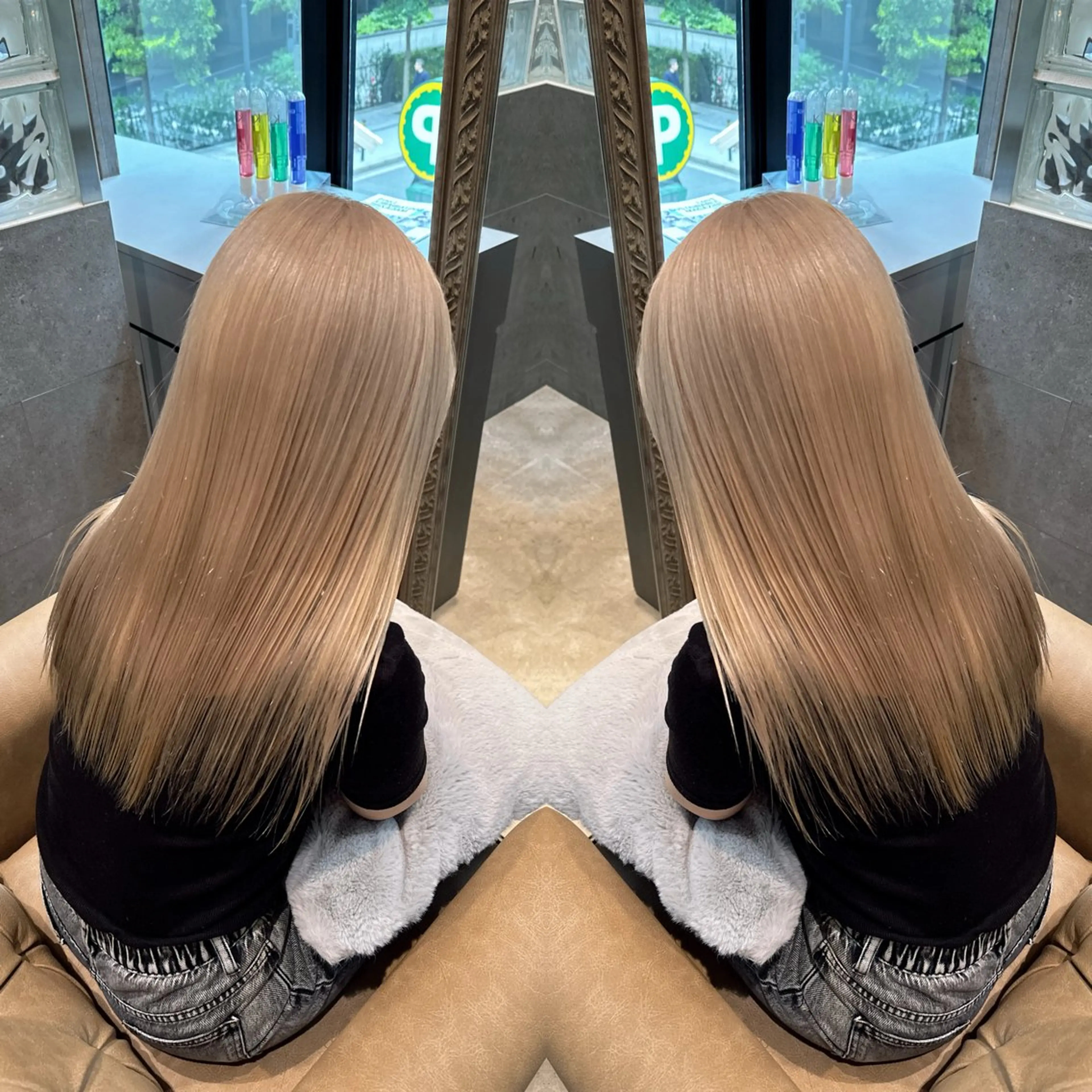 ロング カラー ヘアカラー 透明感カラー shuheiのヘアスタイル