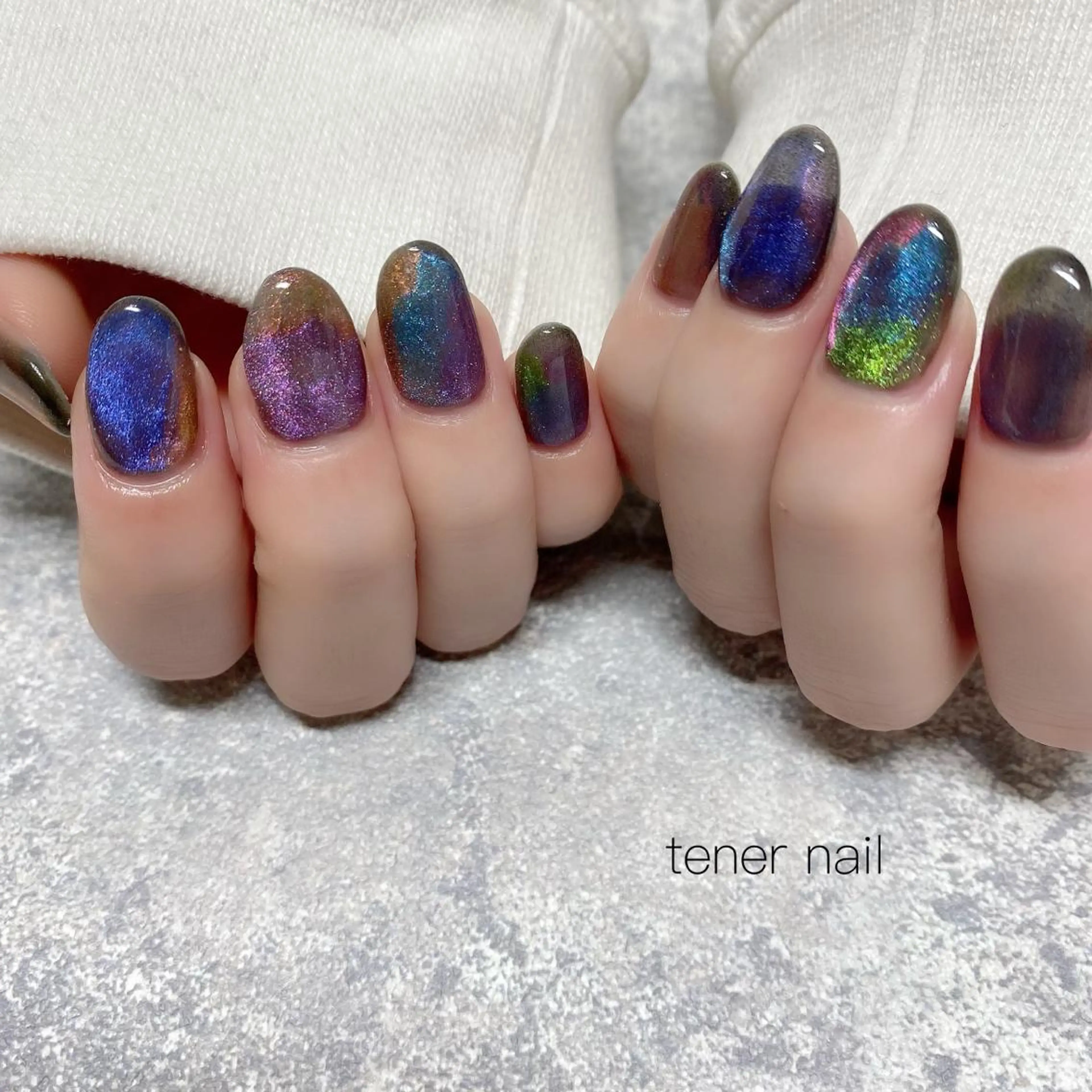 ネイル マグネットネイル tener  nail  テネルネイル所属・テネルネイル tener nailのネイルデザイン