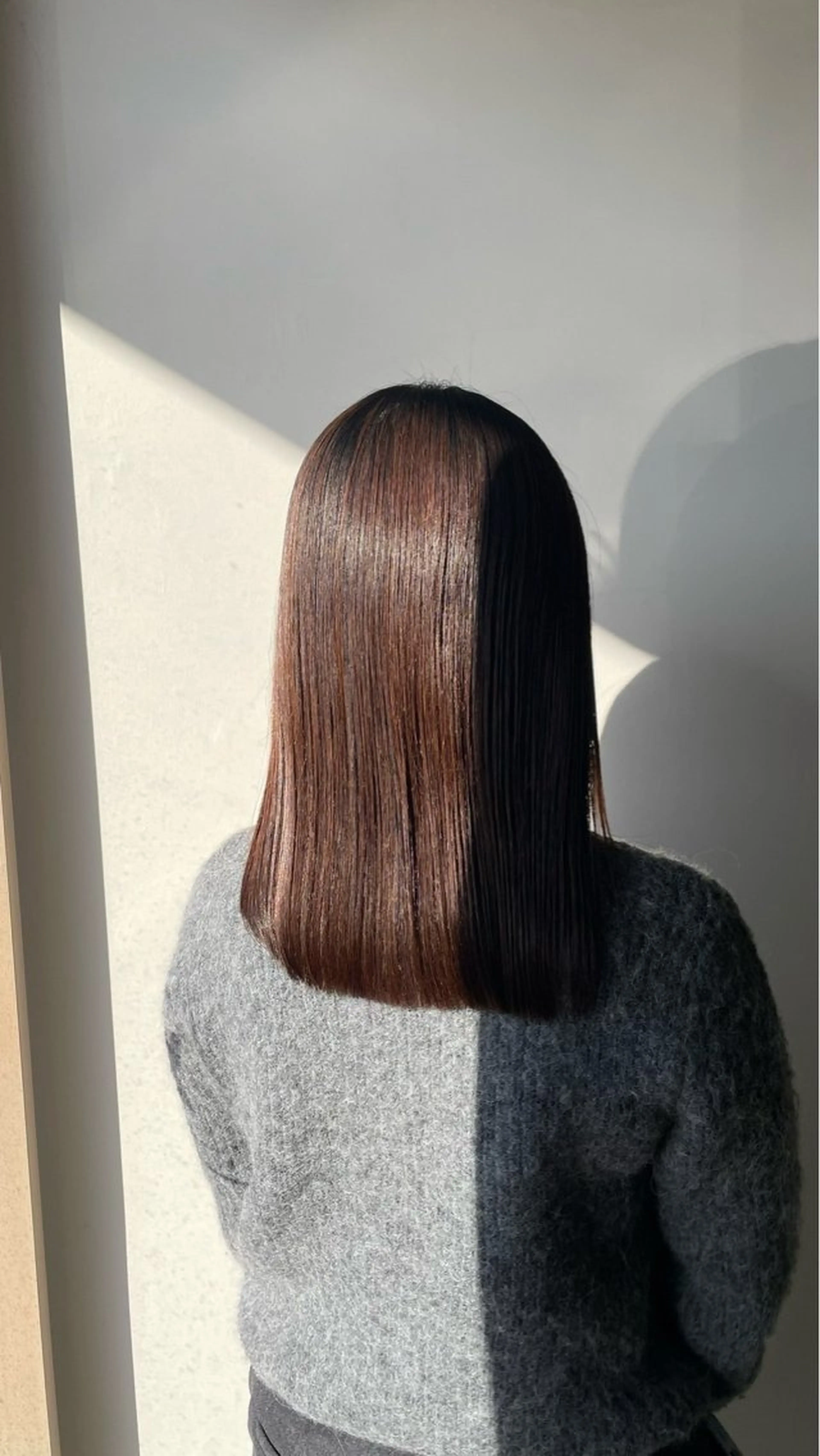 ミディアム Fill @のヘアスタイル