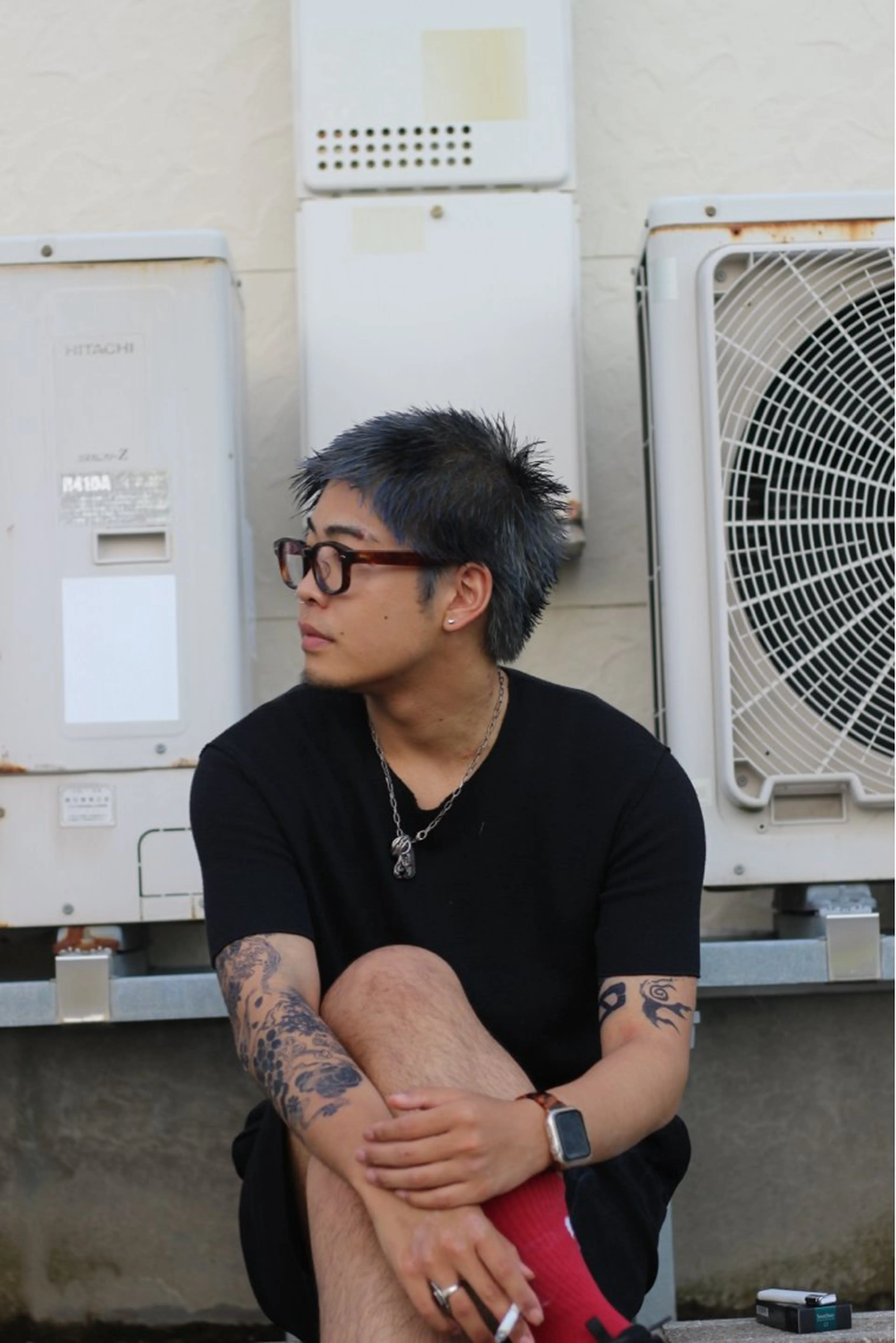 カラー メンズ 堺 未来のヘアスタイル