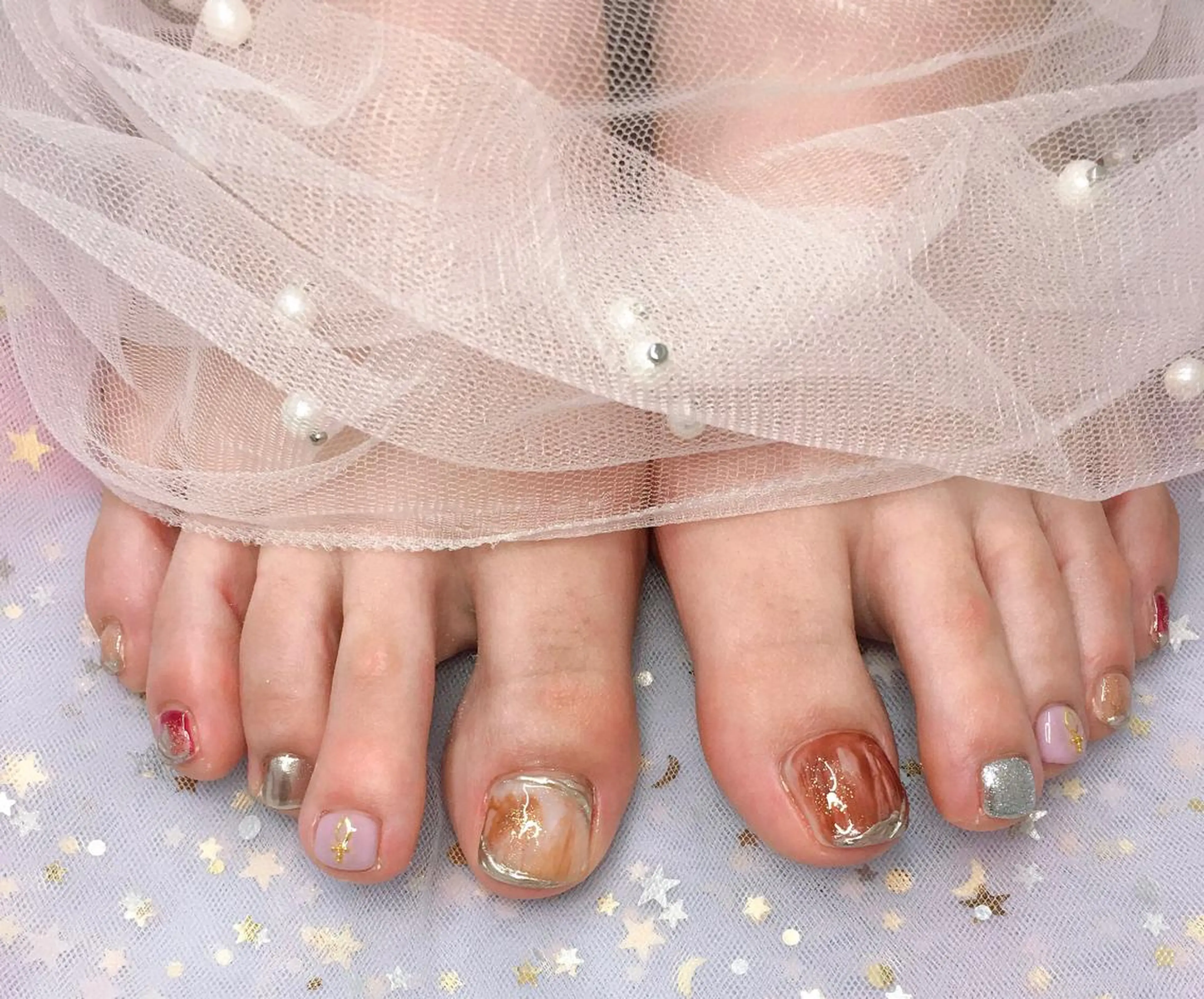 ネイル フットネイル キラー美　上野所属・キラー美 上野のネイルデザイン