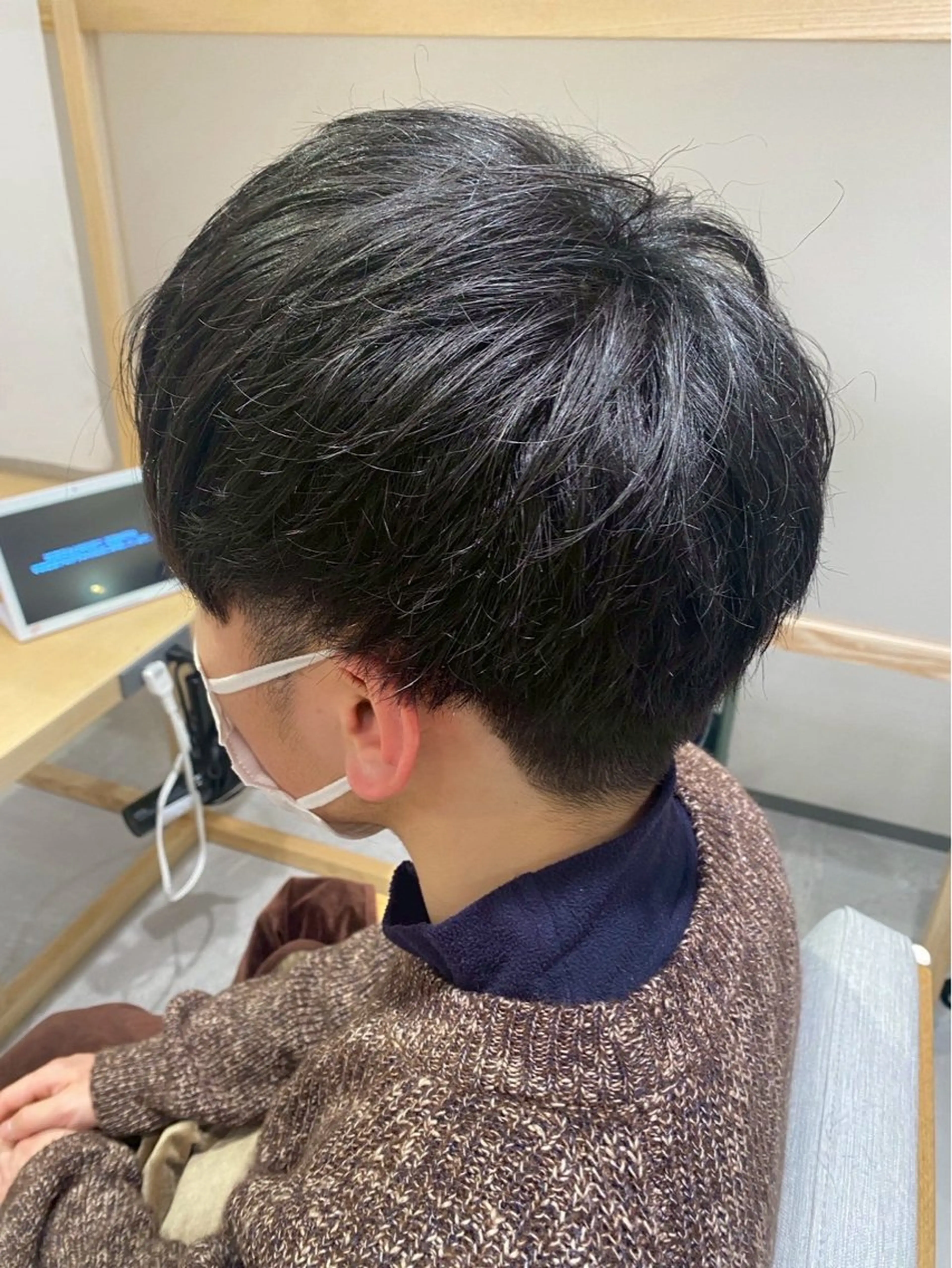 メンズ spinhair荻野 莉帆のヘアスタイル