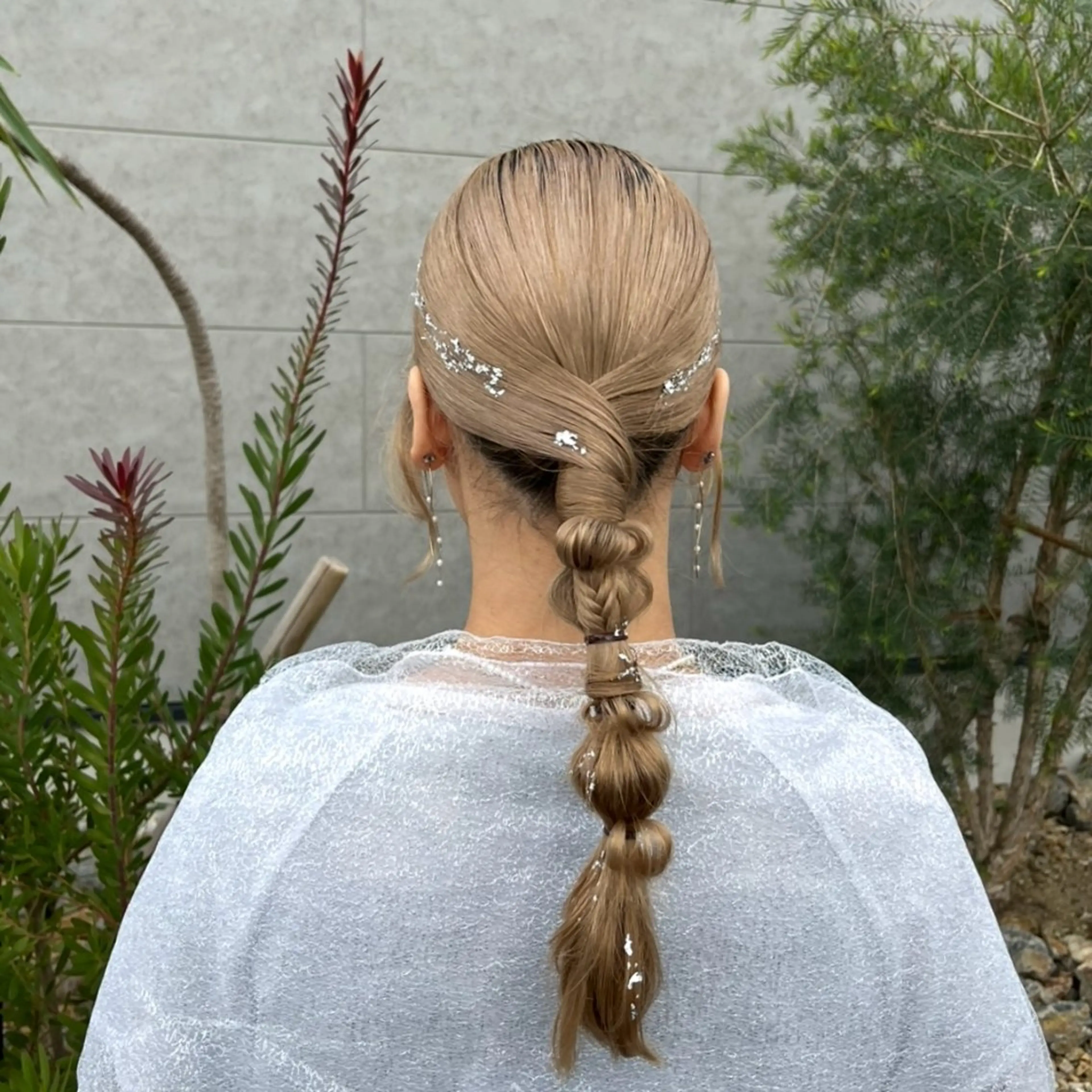 ロング ヘアアレンジ ヘアセット mei/艶髪/透明感 カラー/ヘアセットのヘアスタイル