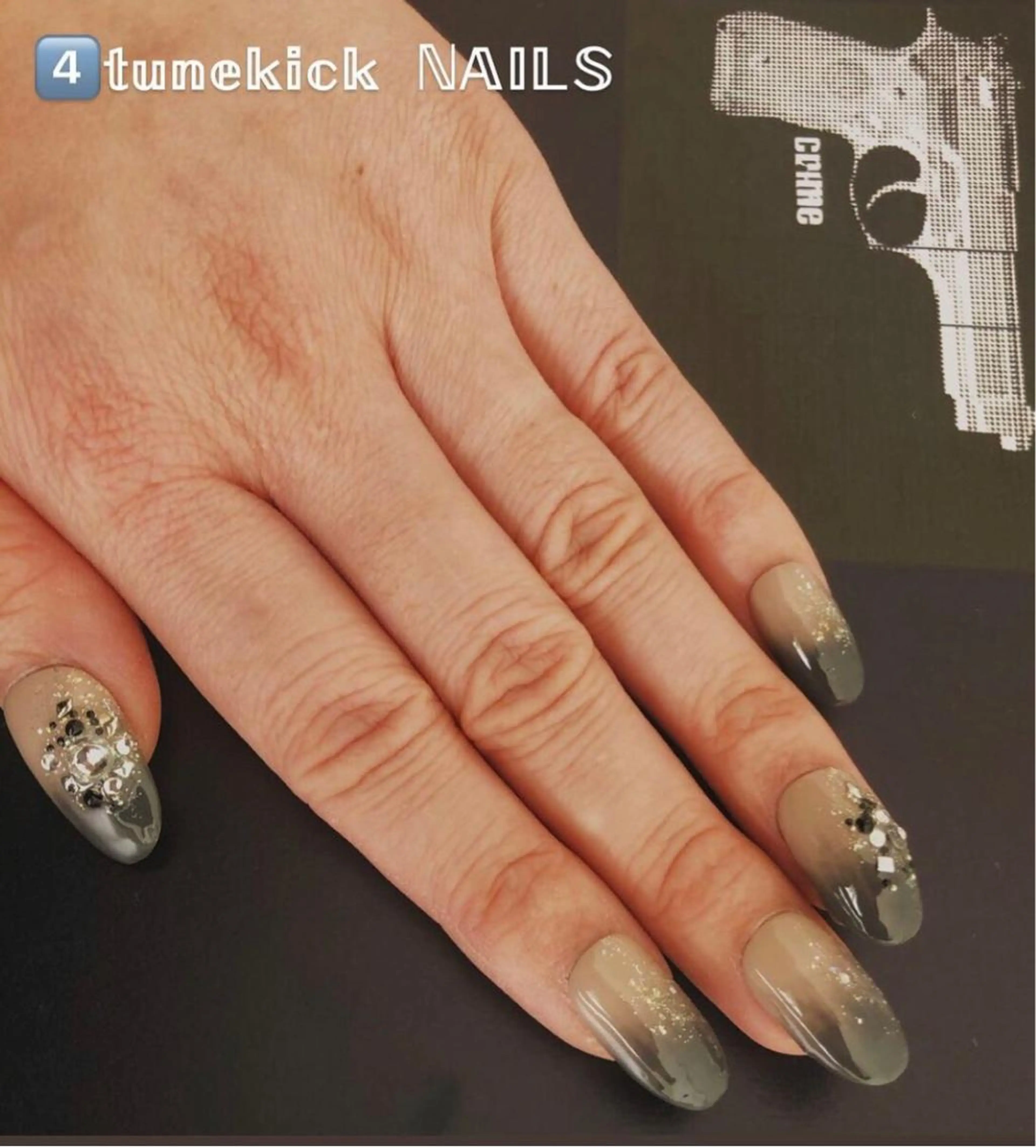 ネイル 4tunekick NAILS(フォーチュンキックネイルズ)所属・光森 淳子のネイルデザイン
