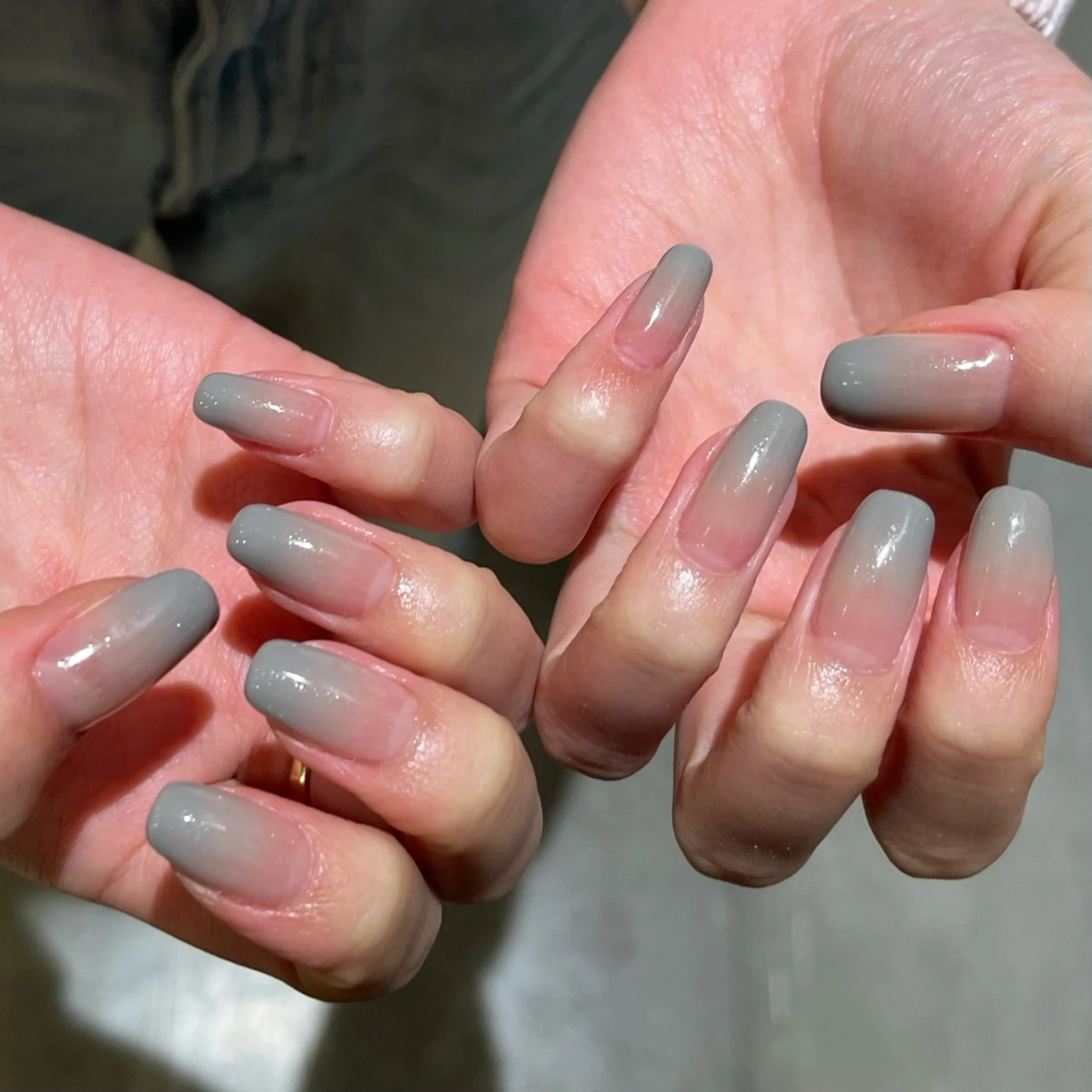 ネイル ブルー グラデーション MODE K's🧸 tanakaのネイルデザイン