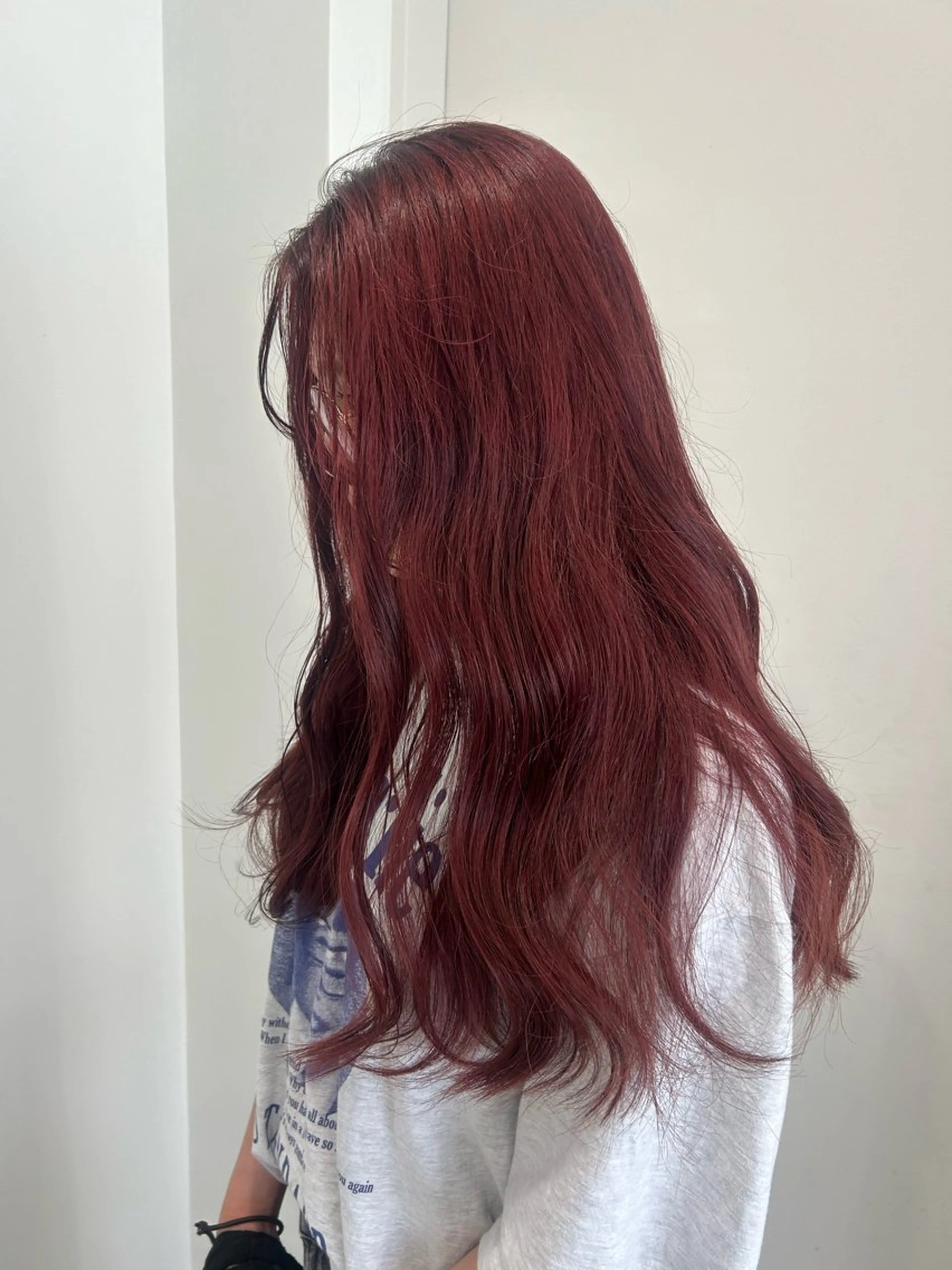 ロング カラー 愛結 暖色カラー🎀🩰のヘアスタイル