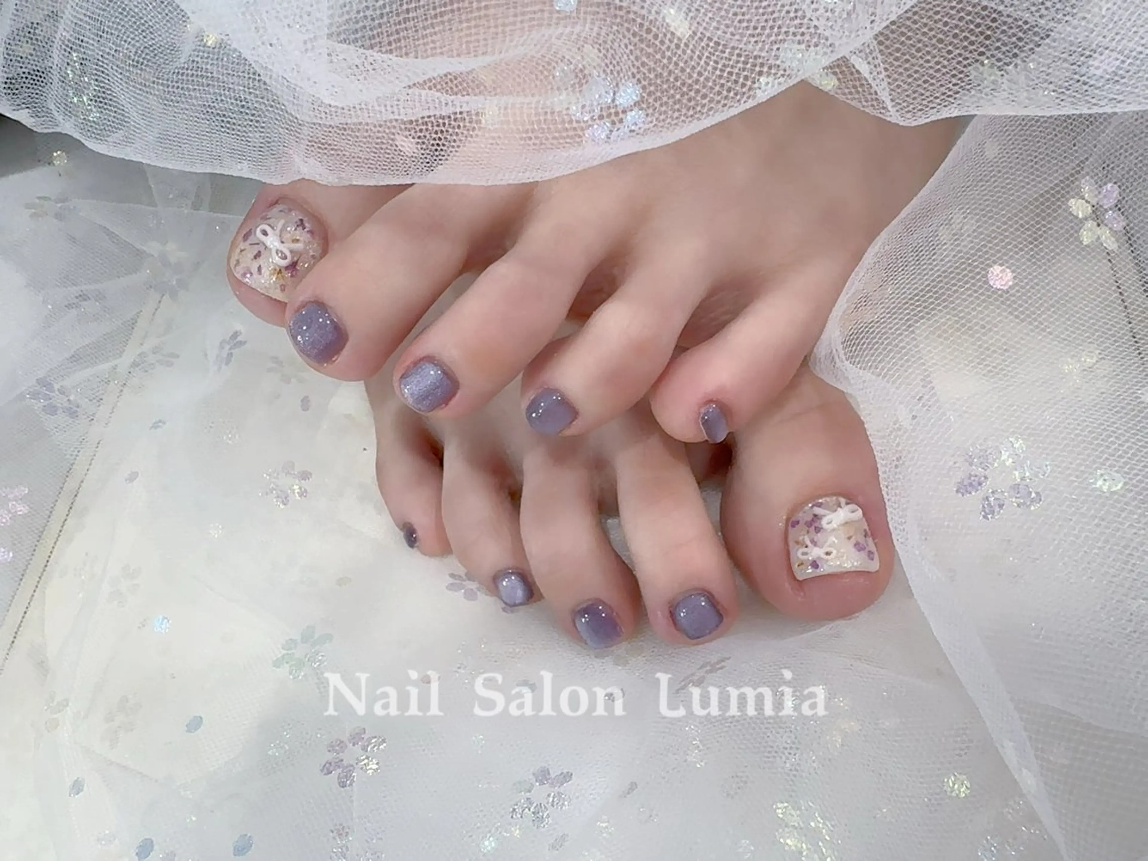 ネイル フットネイル ネイルサロン ルミア Lumia 店長のネイルデザイン